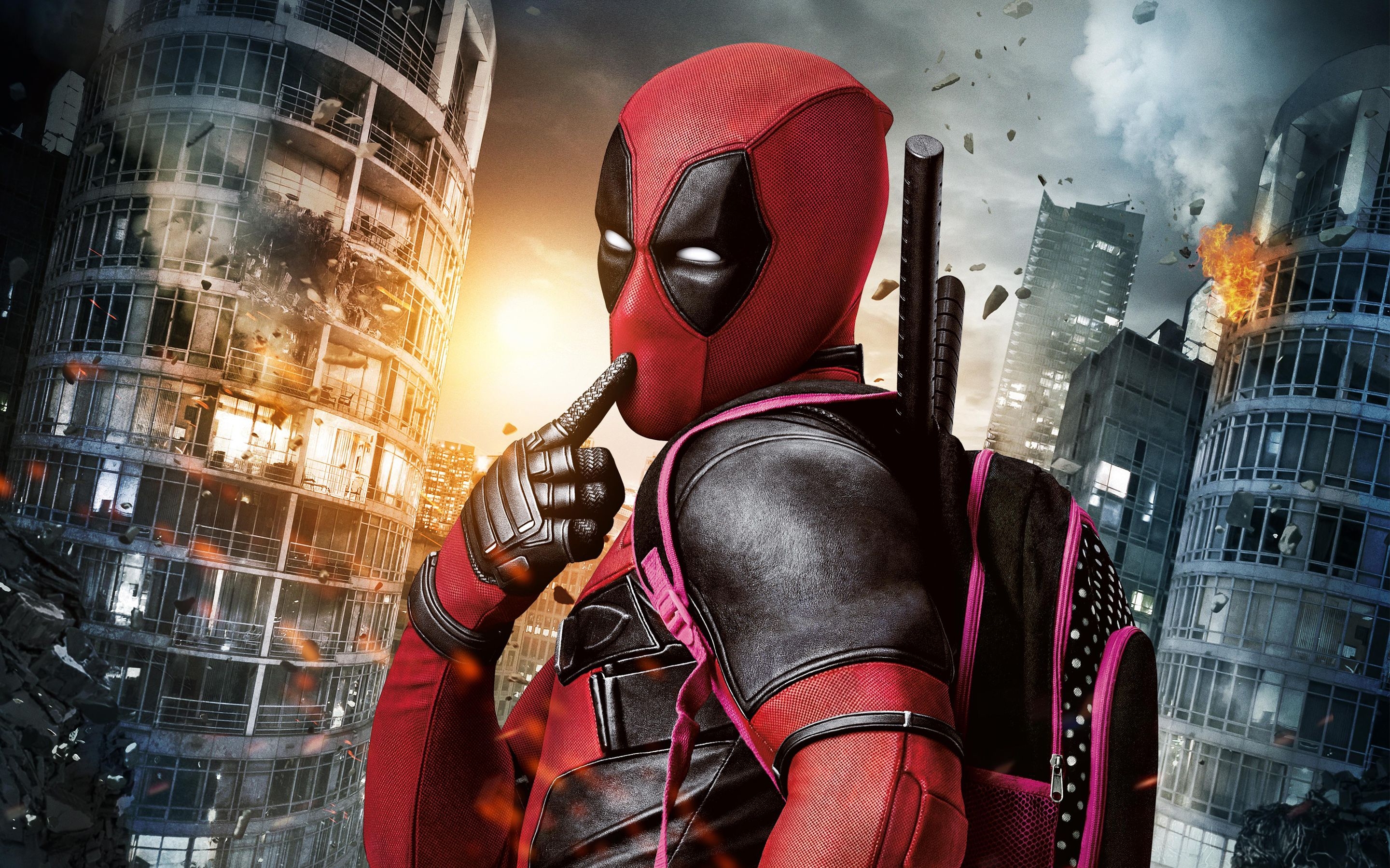 2880x1800 Deadpool Backpack Wallpaper Free Deadpool Backpack, Desktop