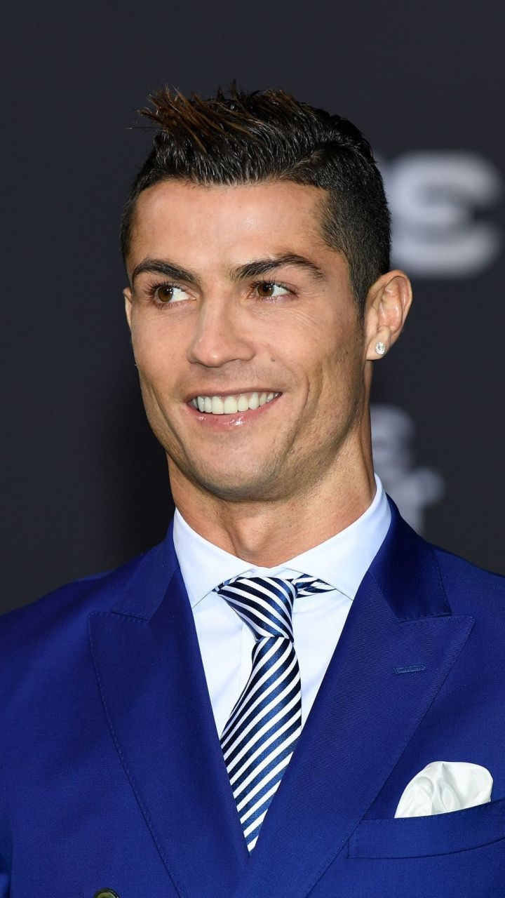 720x1280 Blue suit, Cristiano Ronaldo, smile wallpaper. Cristiano ronaldo style, Cristiano ronaldo, Ronaldo football, Phone