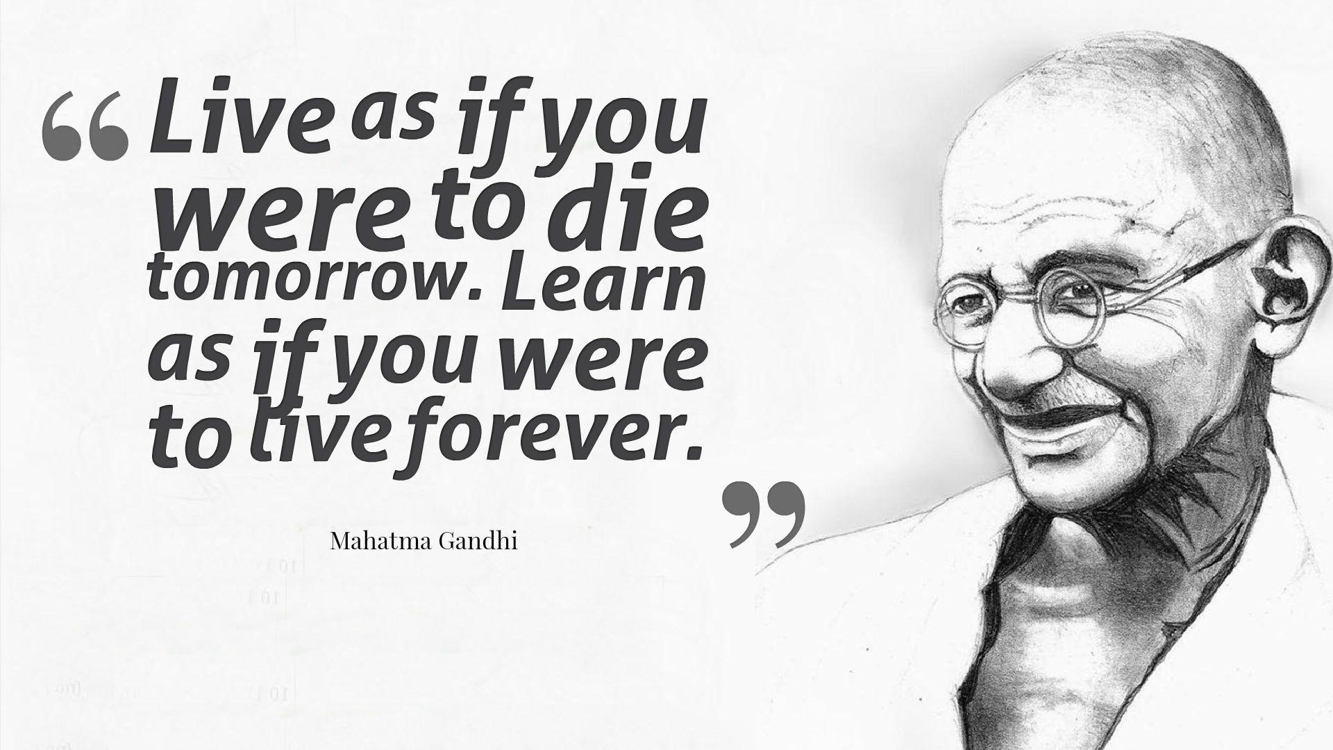 1920x1080 Mahatma Gandhi Quotes Wallpaper HD Background, Image, Pics, Desktop