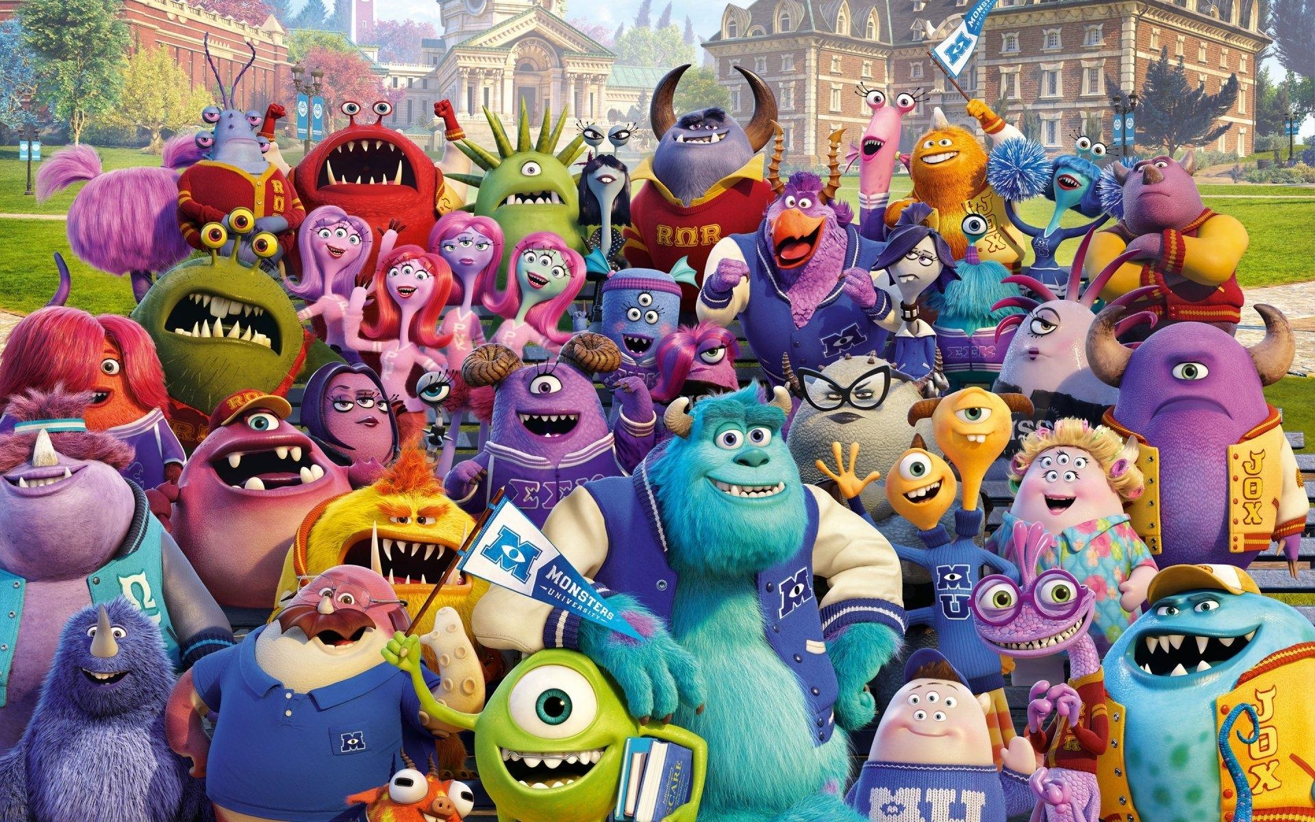 1920x1200 Monsters University HD Wallpaper, Desktop