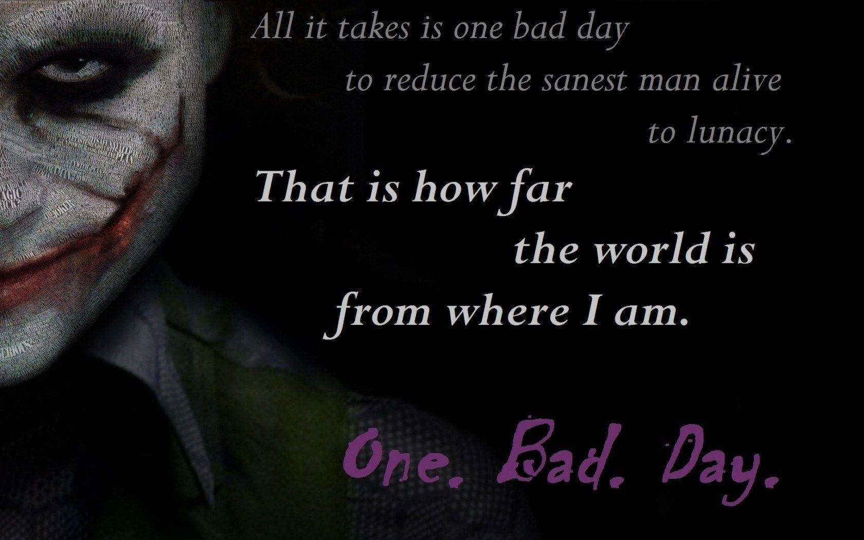 1680x1050 Quotes Wallpaper 1680×1050 Text, Quotes, The, Joker, The, Dark, Desktop