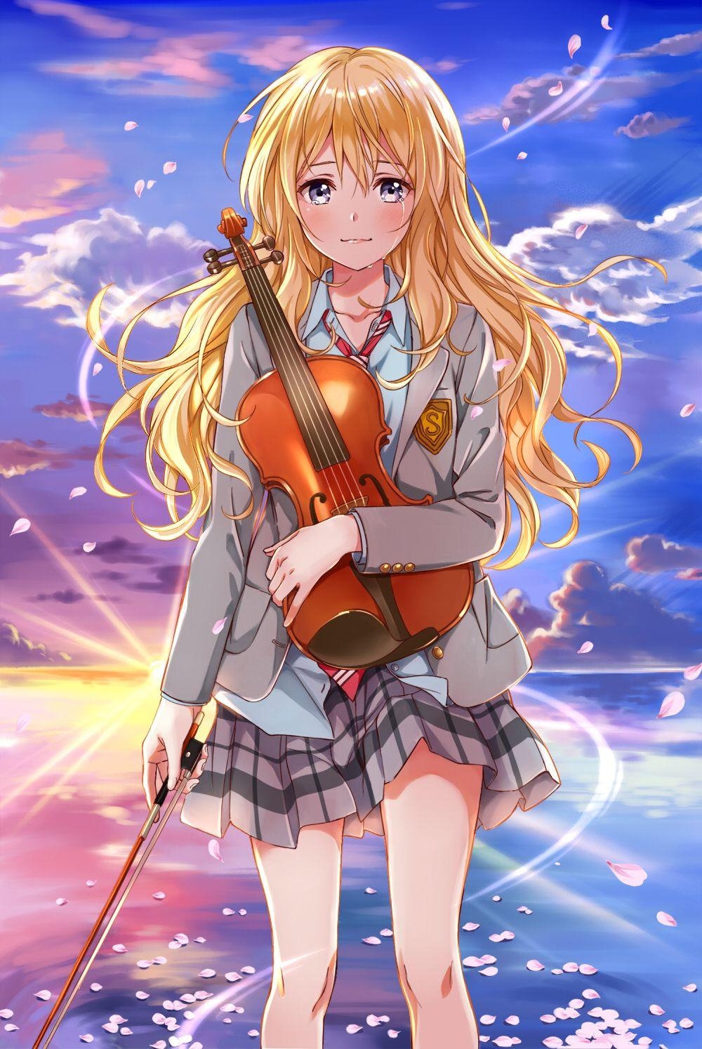 1000x1500 Shigatsu wa Kimi no Uso (Your Lie In April), Mobile Wallpaper, Phone