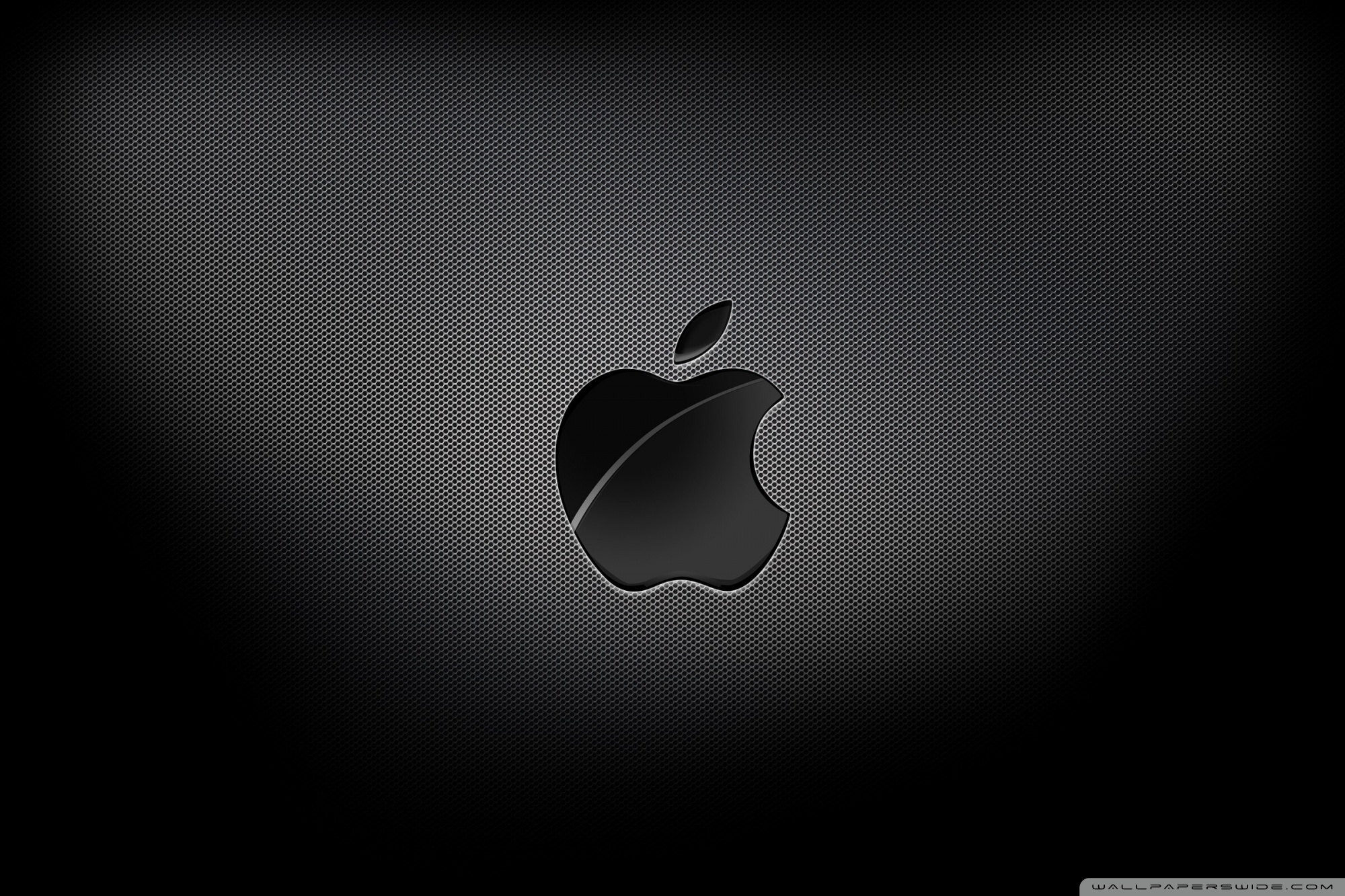 2000x1340 Apple Black Background Ultra HD Desktop Background Wallpaper, Desktop