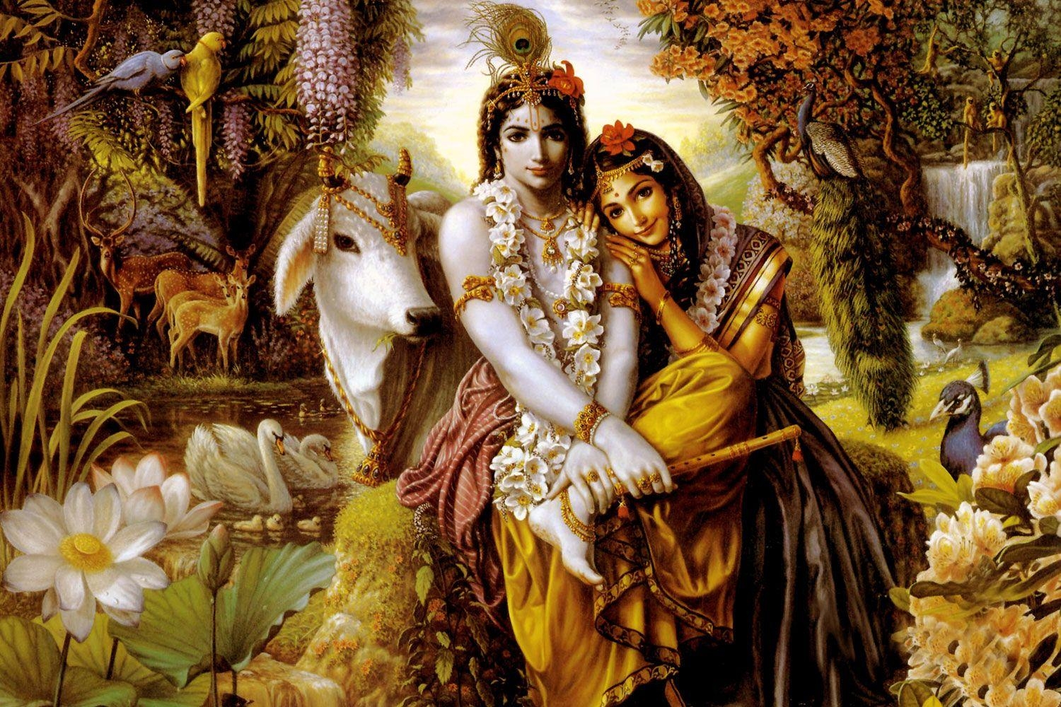 1500x1000 Radha Krishna Wallpaper Free Radha Krishna Background, Desktop