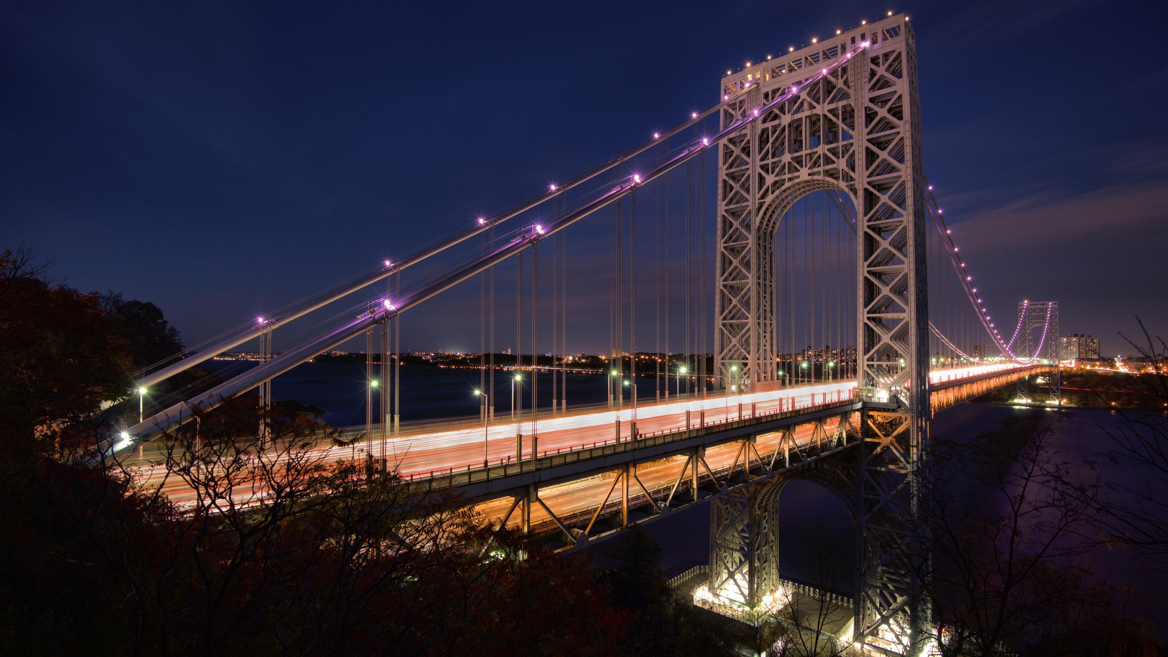 3840x2160 George Washington Bridge 4K UltraHD Wallpaper. Wallpaper Studio 10, Desktop
