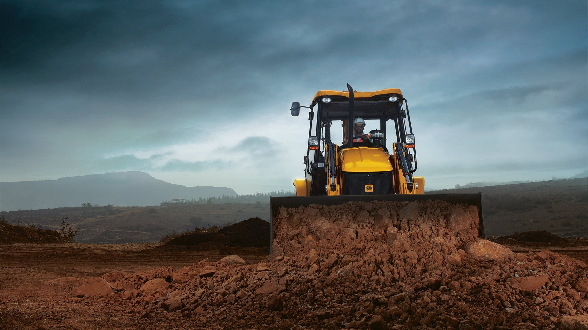 1920x1080 JCB Backhoe Image, JCB 3DX Backhoe Loader Image, Wallpaper, Photo, Desktop