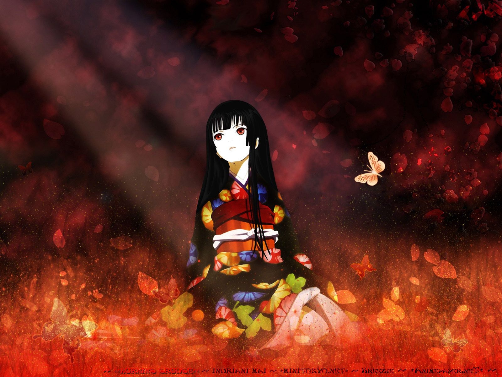 1600x1200 Hell Girl iPhone Wallpaper, Desktop