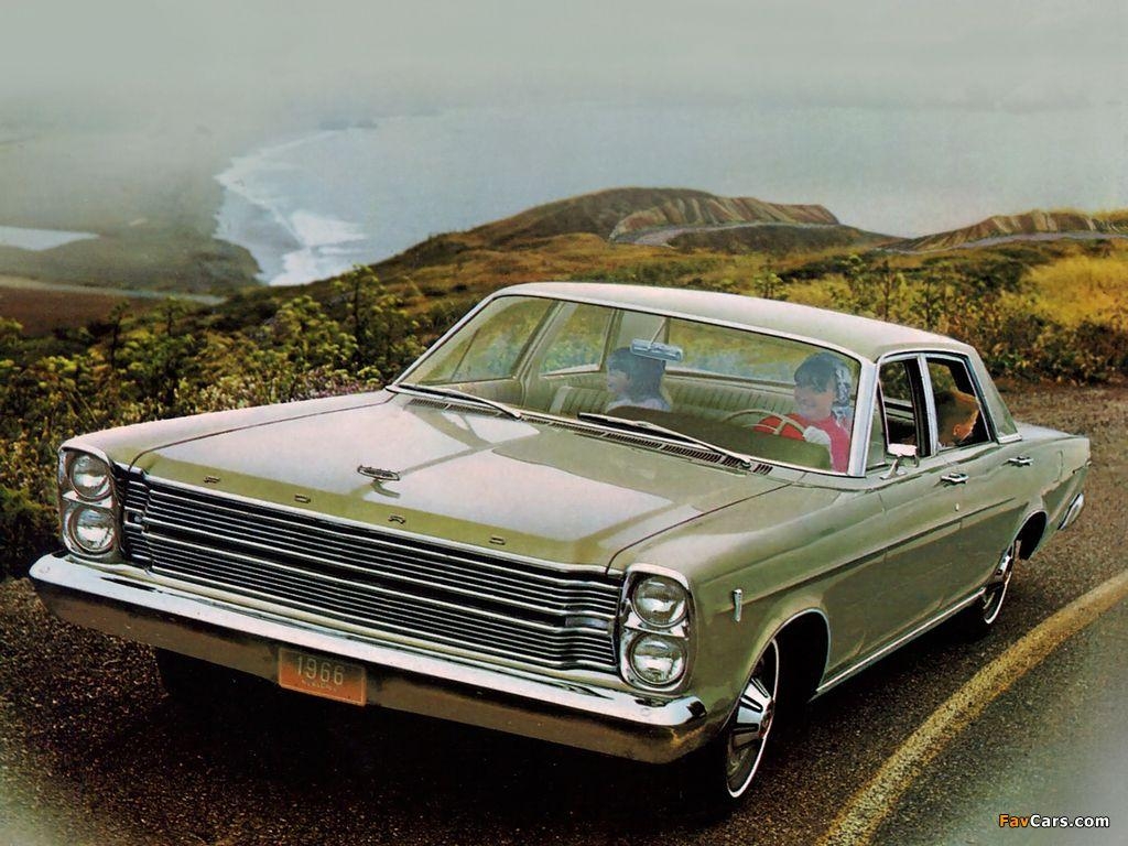 1030x770 Ford Galaxie 500 4 Door Sedan 1966 Wallpaper (), Desktop