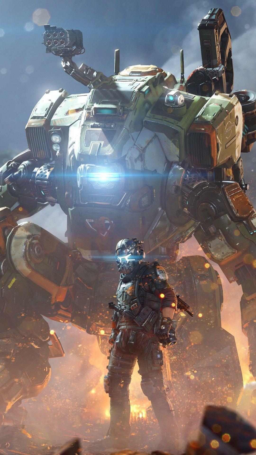 1080x1920 Titanfall 2 5K Wallpaper, Phone