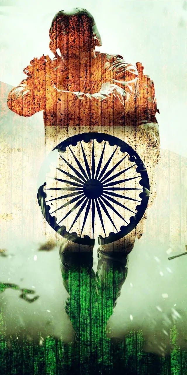 640x1280 Indian flag wallpaper, Phone