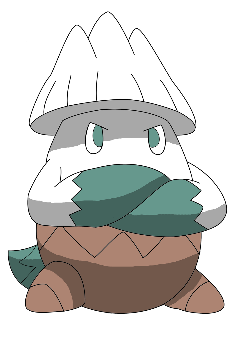 1030x1460 Sinnoh Style: Snover, Phone