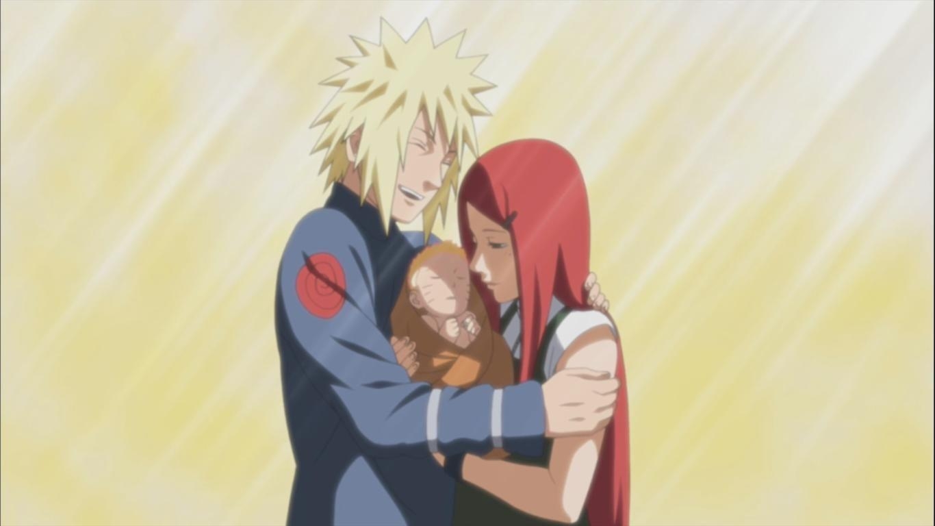 1370x770 Naruto And Kushina Love, Desktop