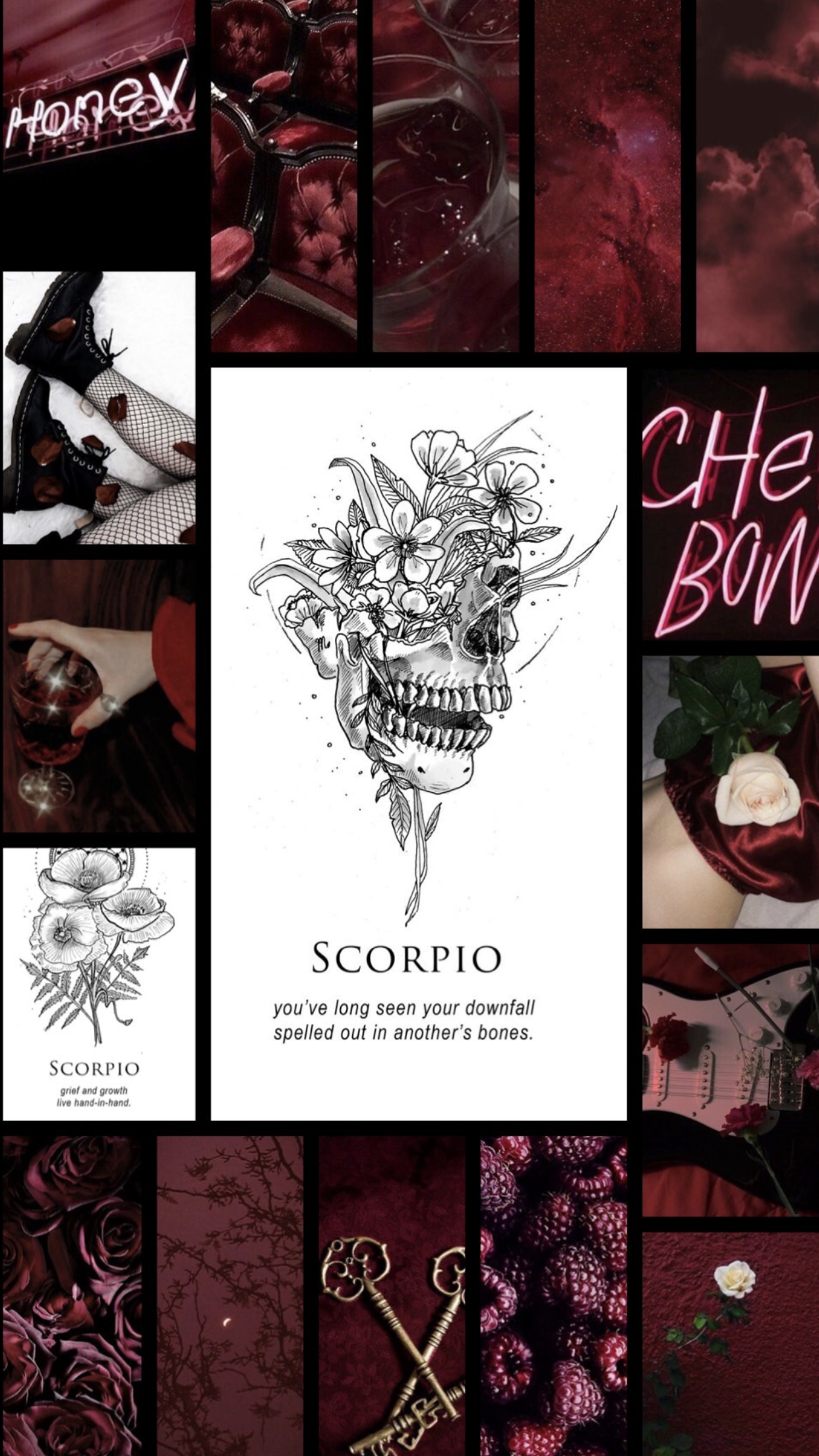 1250x2210 Scorpio aesthetic wallpaper. Scorpio art, Scorpio, Astrology scorpio art, Phone