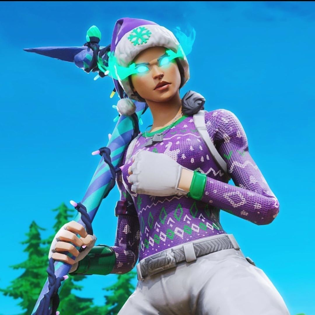 1080x1080 Fortnite Minty Nog Ops Wallpaper, Phone