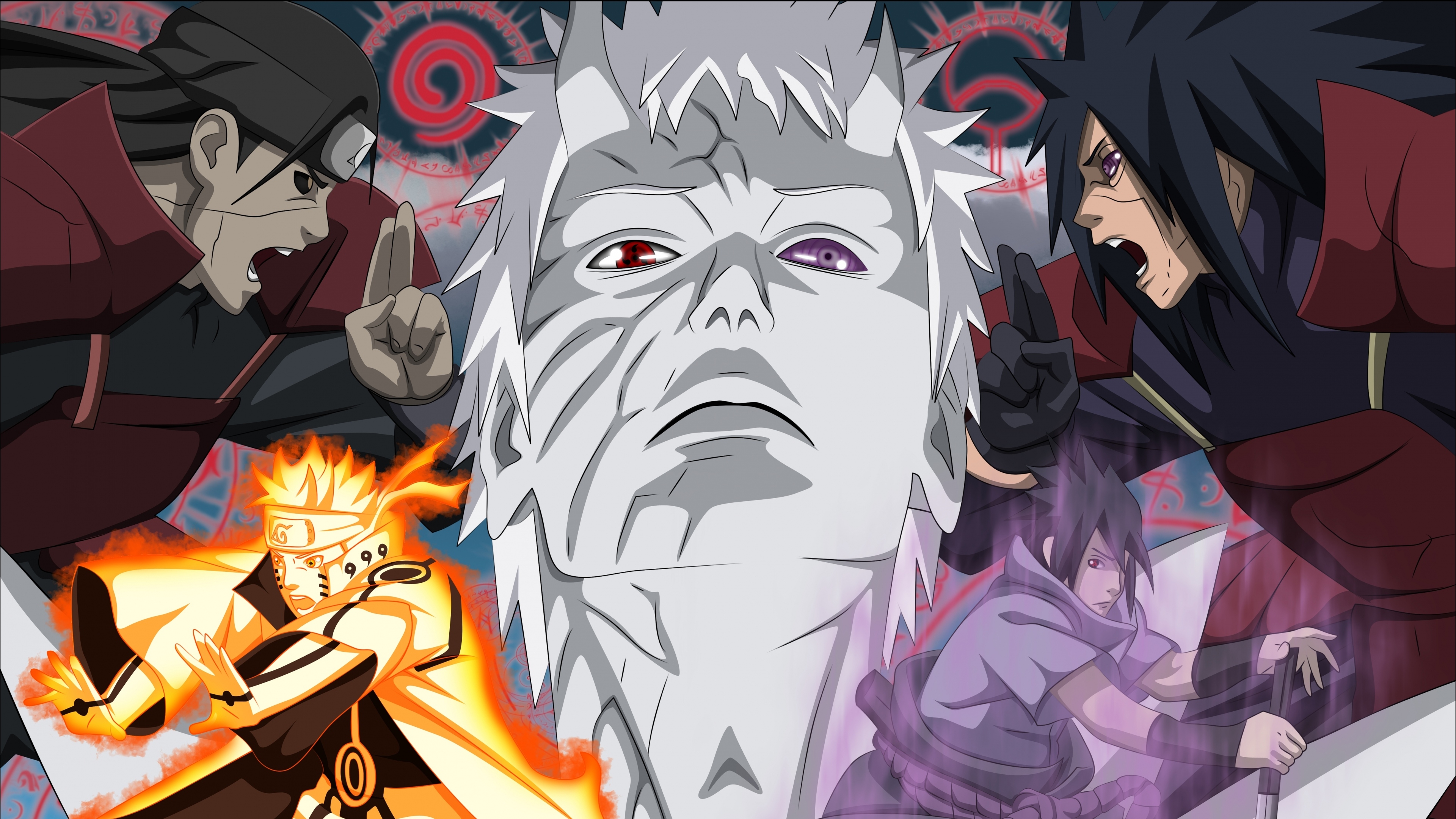 3840x2160 Free download  Wallpaper madara uchiha naruto anime obito tobi akatsuki [] for your Desktop, Mobile & Tablet. Explore Hashirama and Madara Wallpaper. Hashirama and Madara Wallpaper, Madara and, Desktop