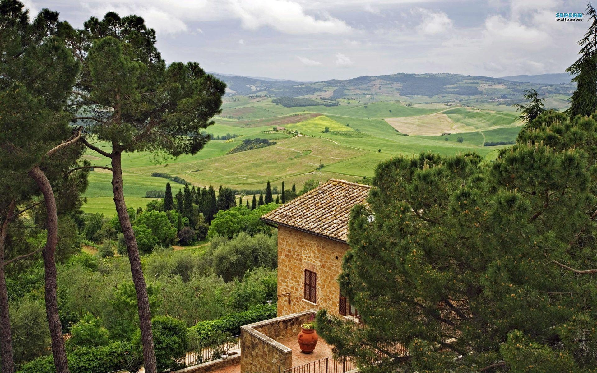 1920x1200 Pienza Val D Orcia In Tuscany, Desktop