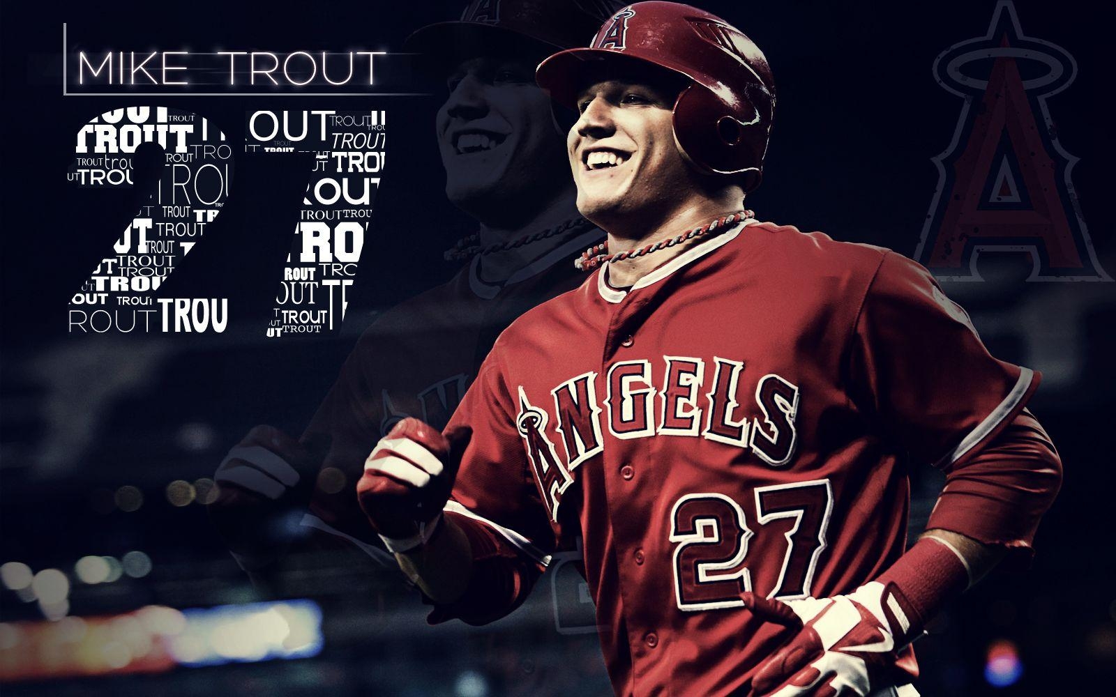 1600x1000 Mike Trout Wallpaper HD, Desktop