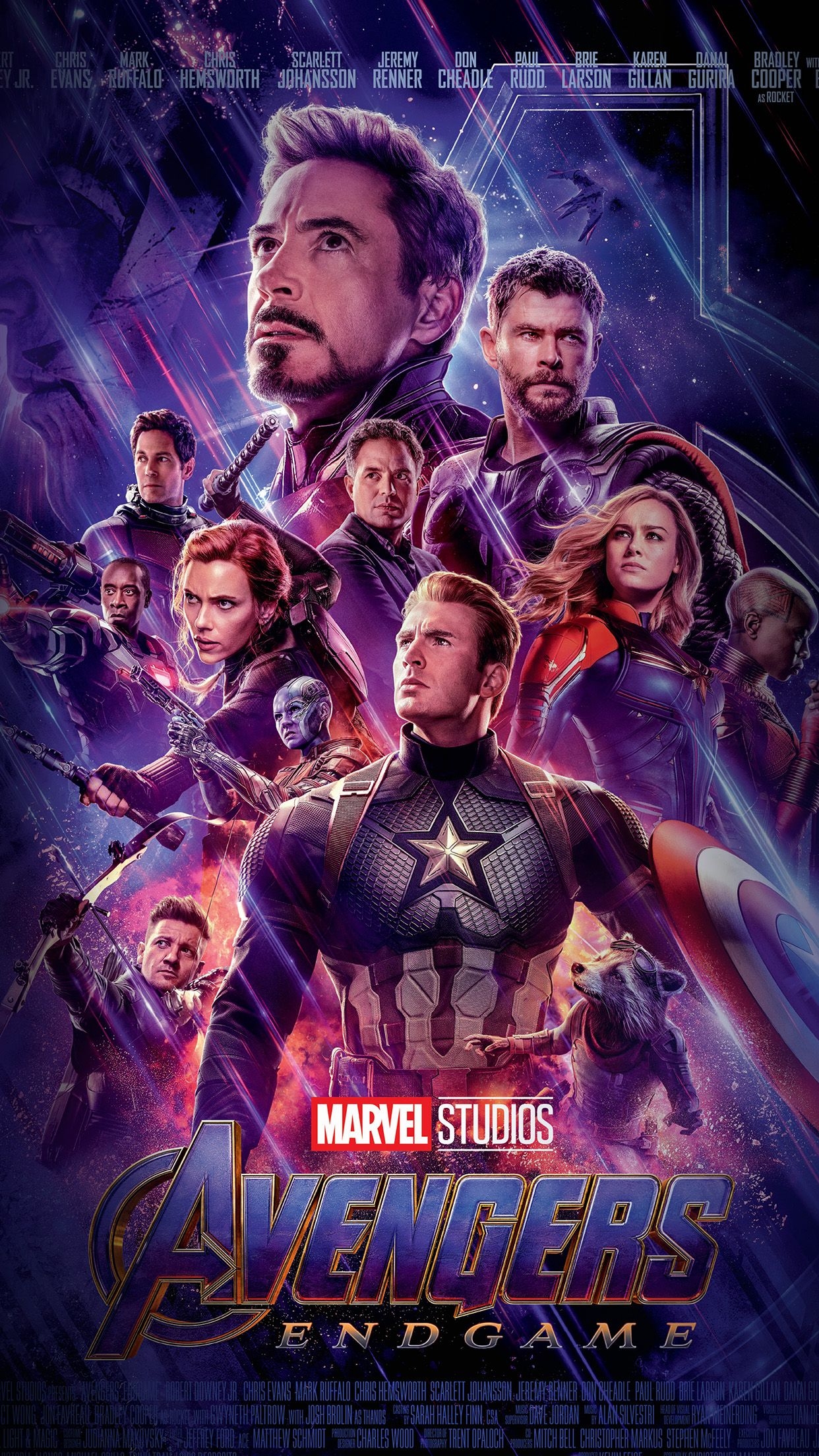 1250x2210 Avengers Poster Hero Endgame Marvel Film Poster Art Wallpaper, Phone