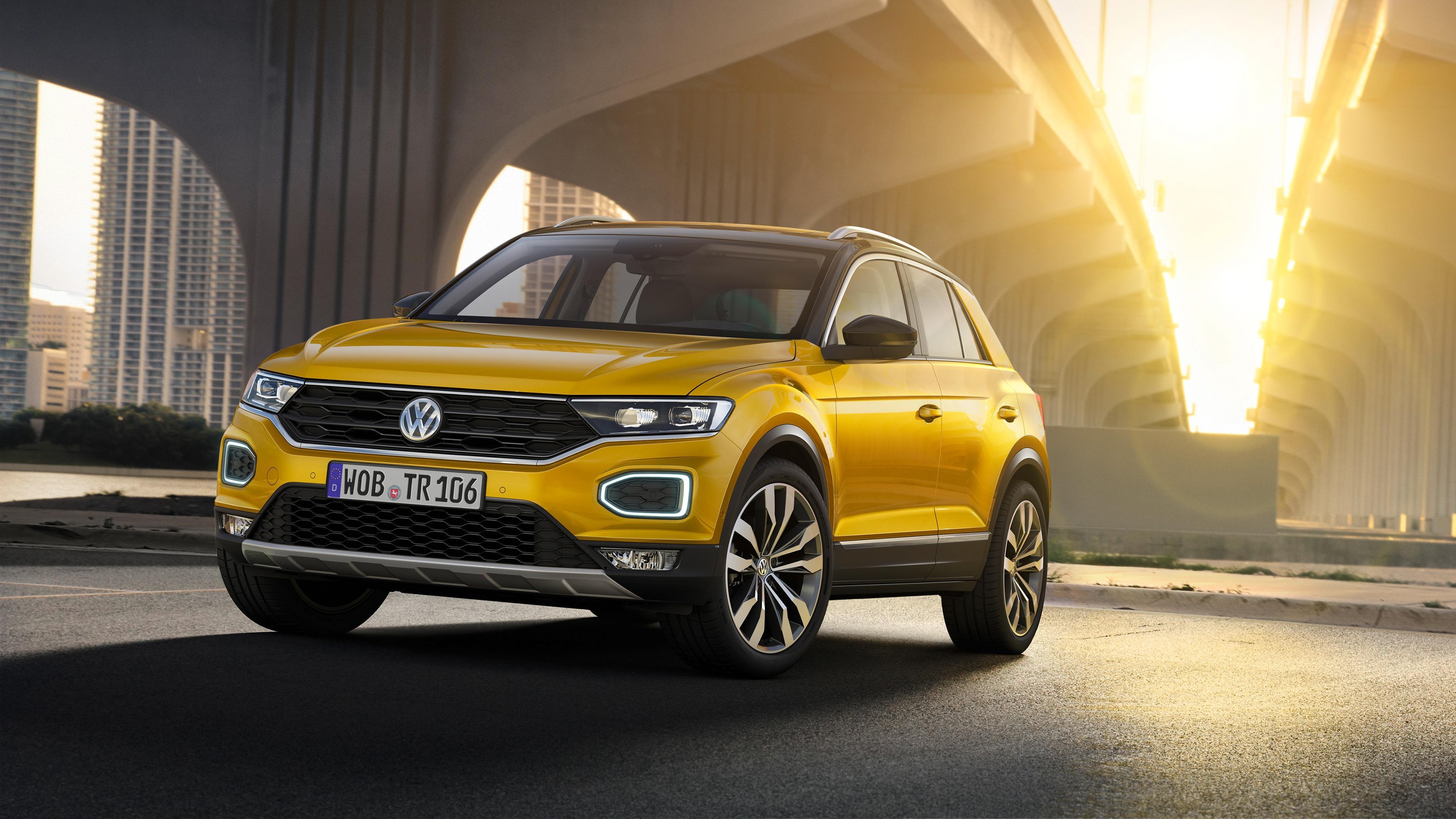 3840x2160 Wallpaper Blink Of Volkswagen T Roc Wallpaper HD For Android, Desktop