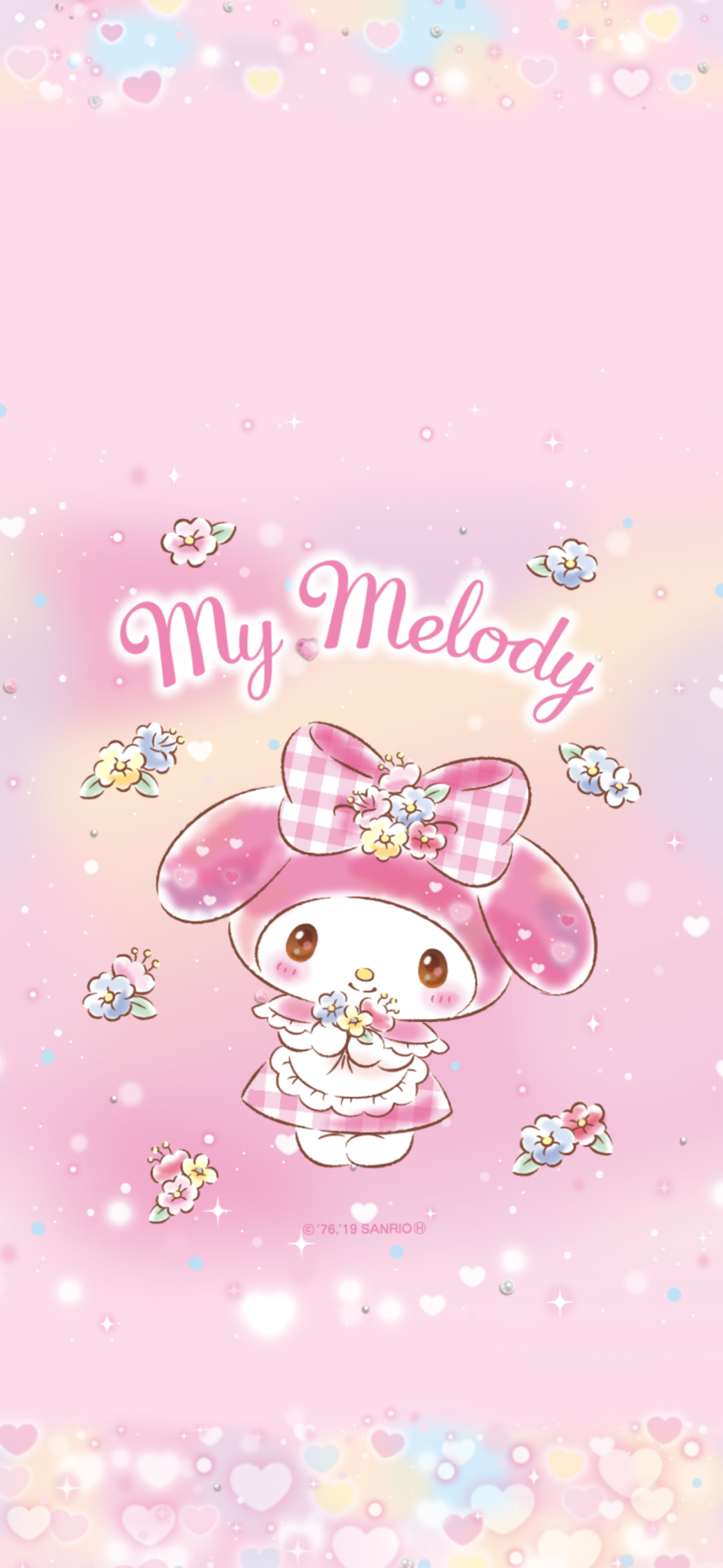 950x2050 80s Aesthetic Dreams melody wallpaper edited from Line theme to fit, Phone