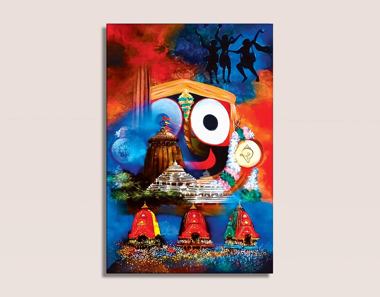 1300x1020 MPRO TECH Eco Canvas Puri Lord Jagannath Painting Religious HD, Desktop