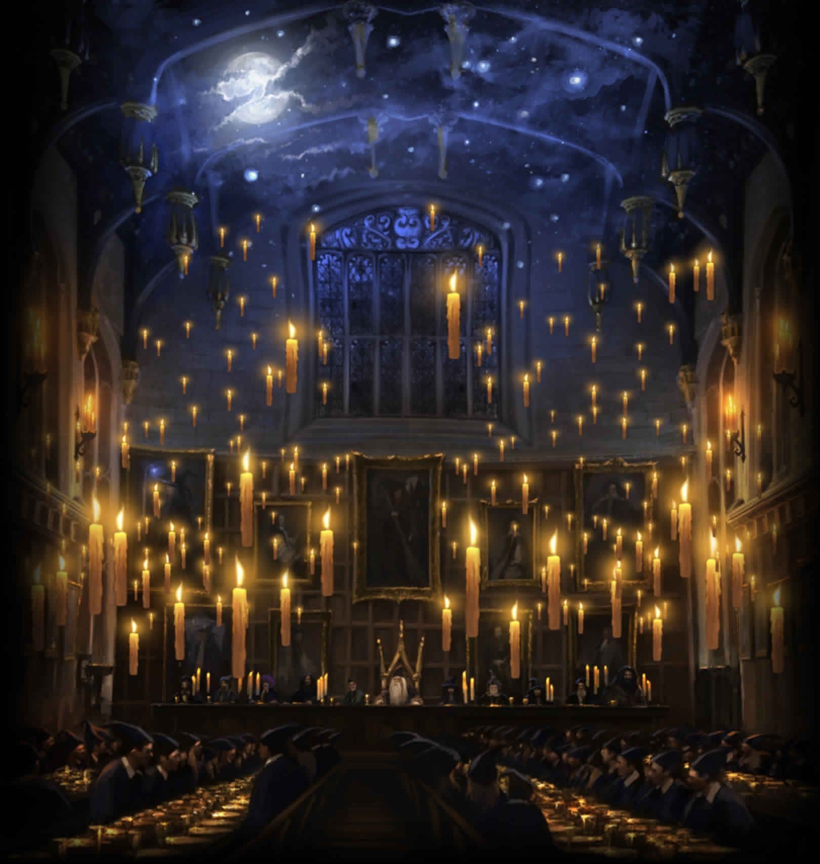 1620x1710 Harry Potter Photo: The Great Hall, Phone