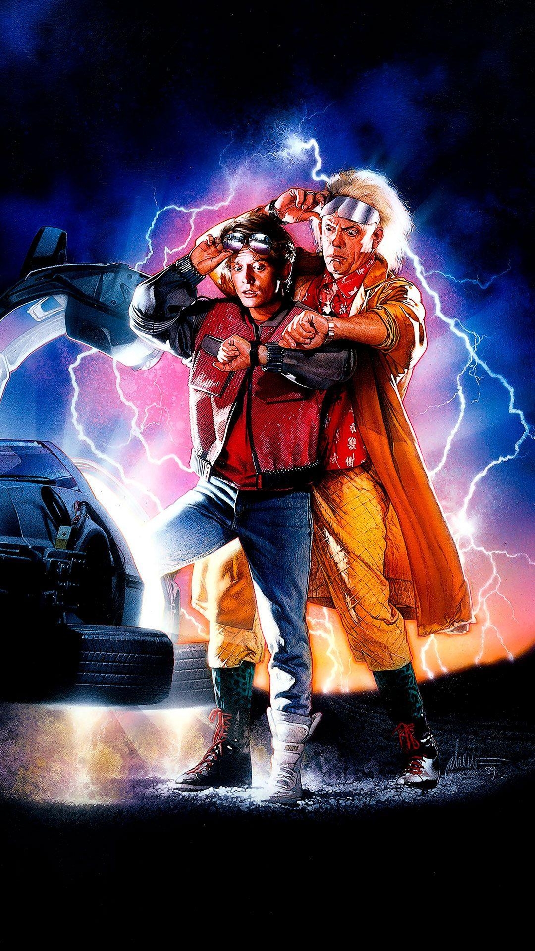 1080x1920 Back to the Future Wallpaper for iPhone X, 6 Download, Phone