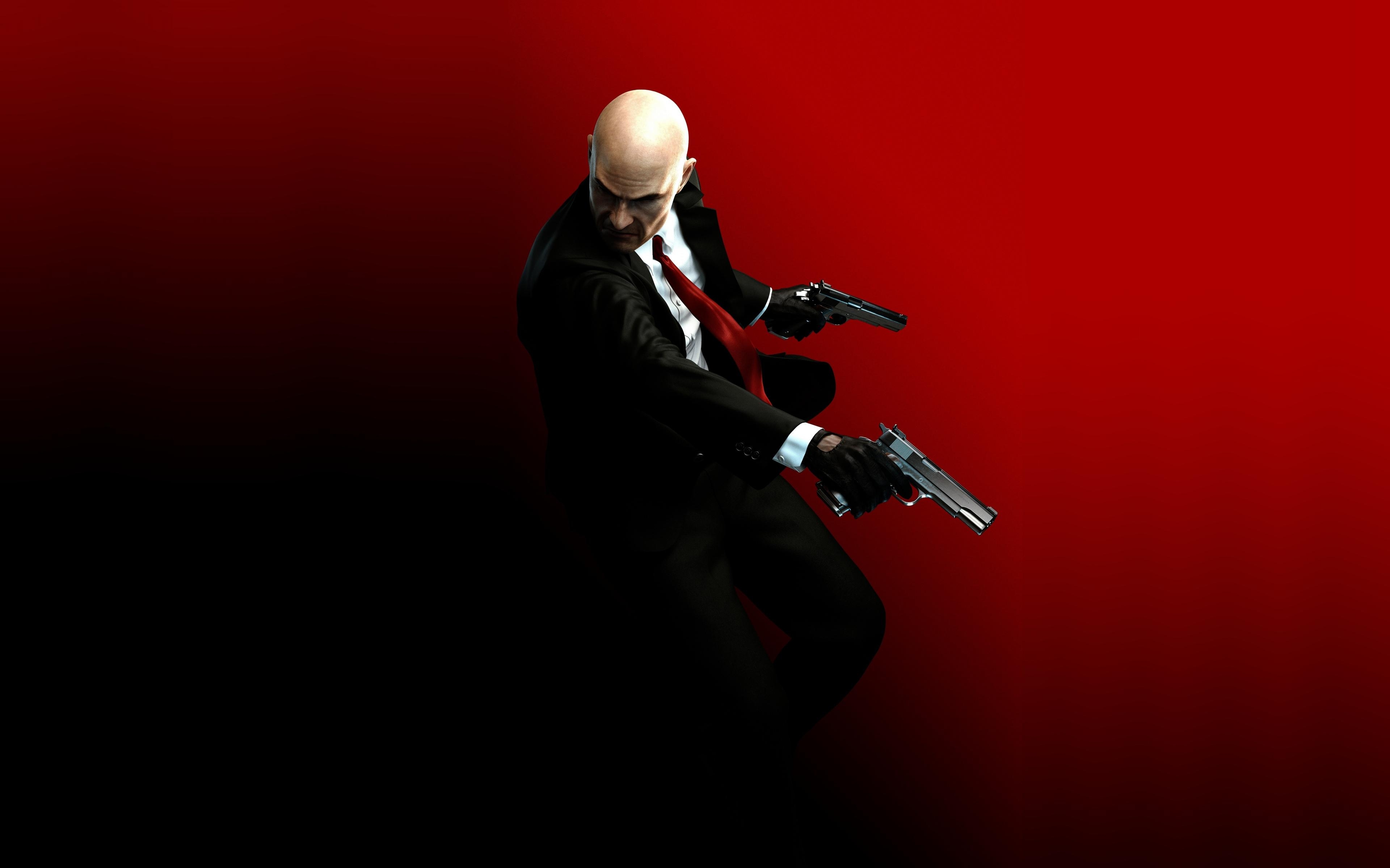 3840x2400 Download  wallpaper agent hitman video game, 4k, Desktop