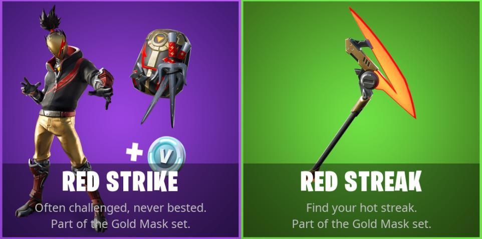 970x480 Red Strike Fortnite wallpaper, Dual Screen