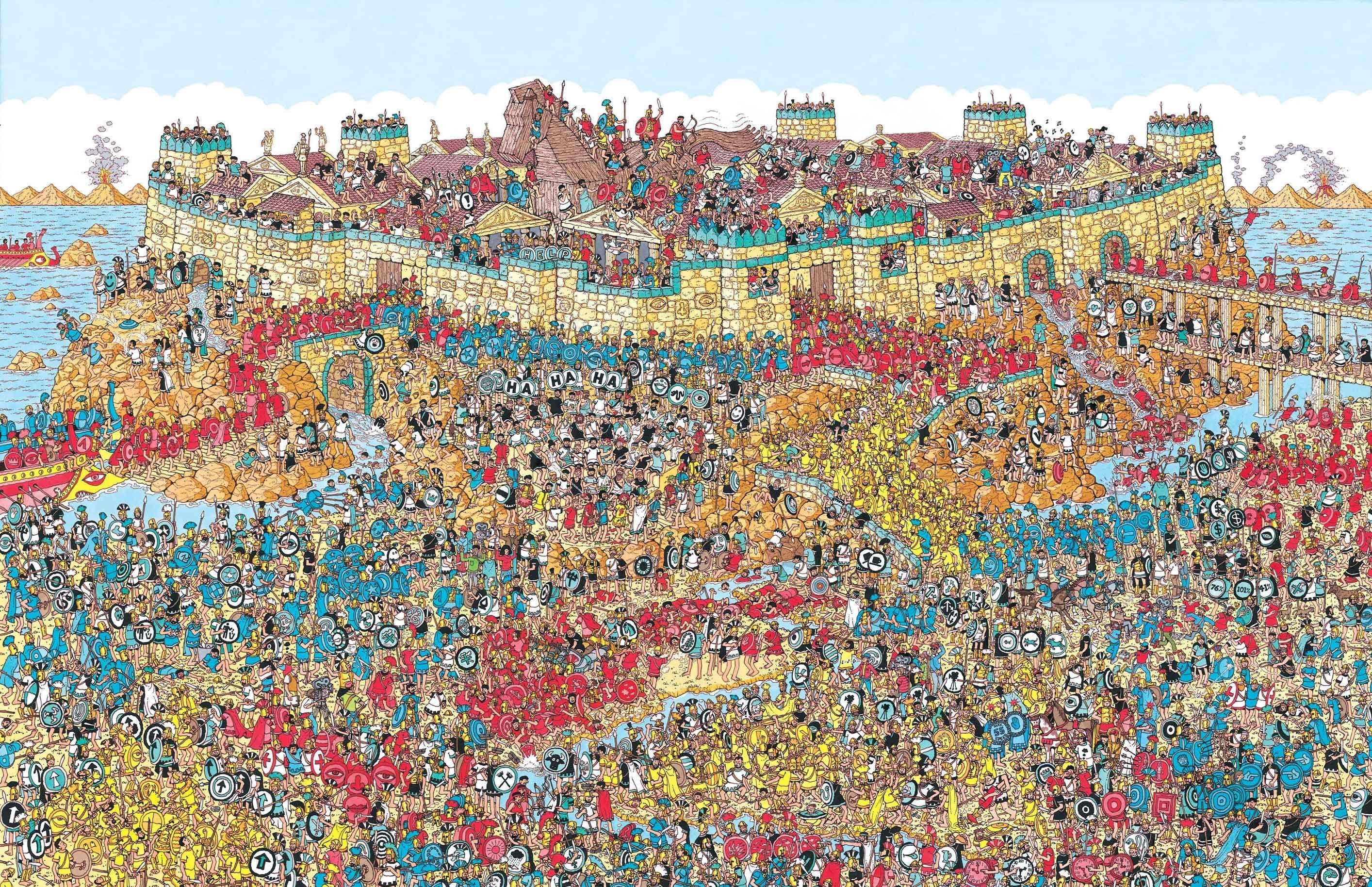 2830x1830 Where's Waldo Wallpaper Free Where's Waldo Background, Desktop