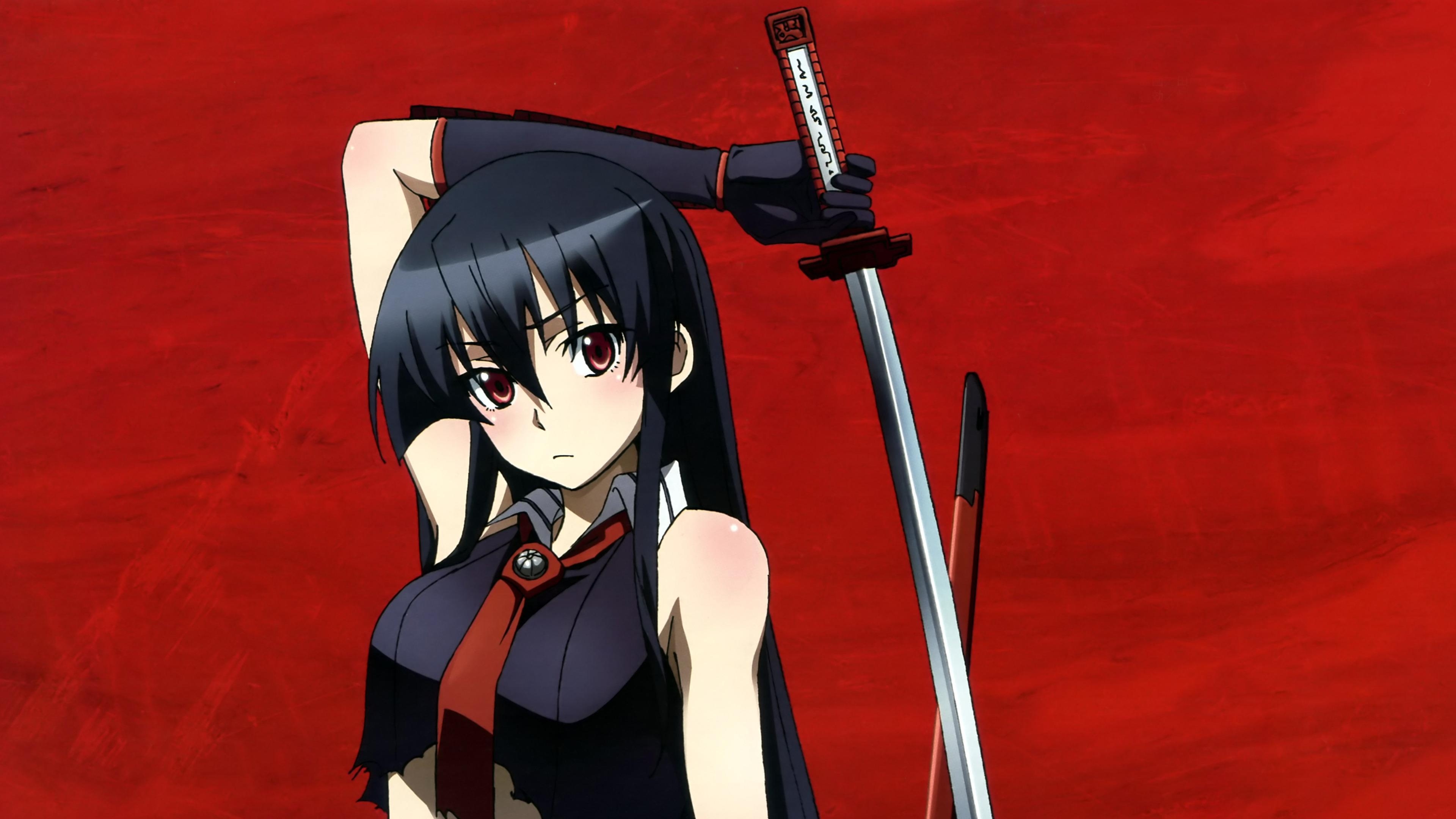 3840x2160 Akame Ga Kill Katana Wallpaper Ga Kill, Desktop