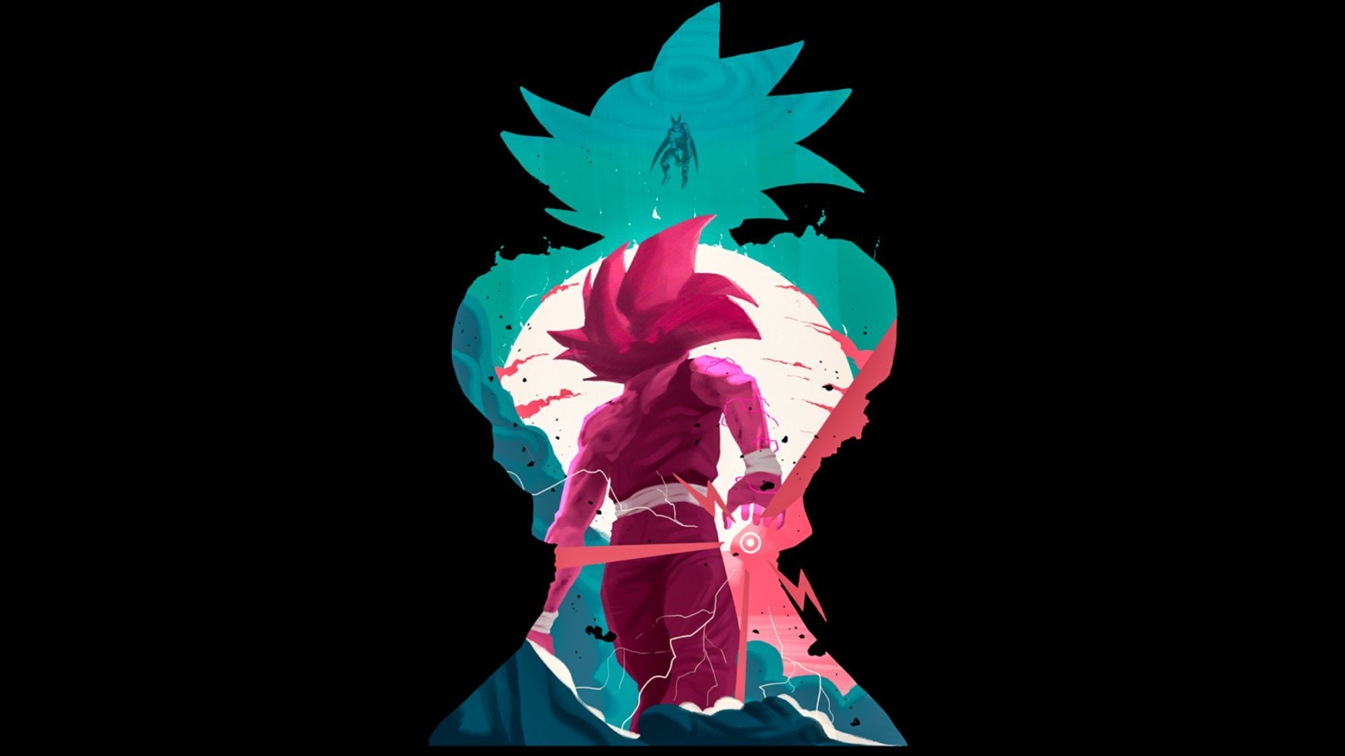 1920x1080 Desktop wallpaper dragon ball, anime boy, goku, minimal, HD image, picture, background, ee5c2e, Desktop