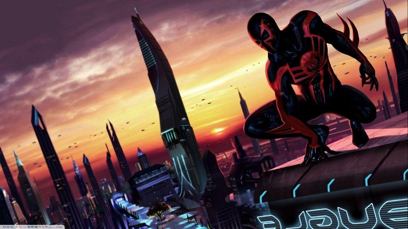 1370x770 spiderman 2099 iphone wallpaper Wallppapers Gallery, Desktop