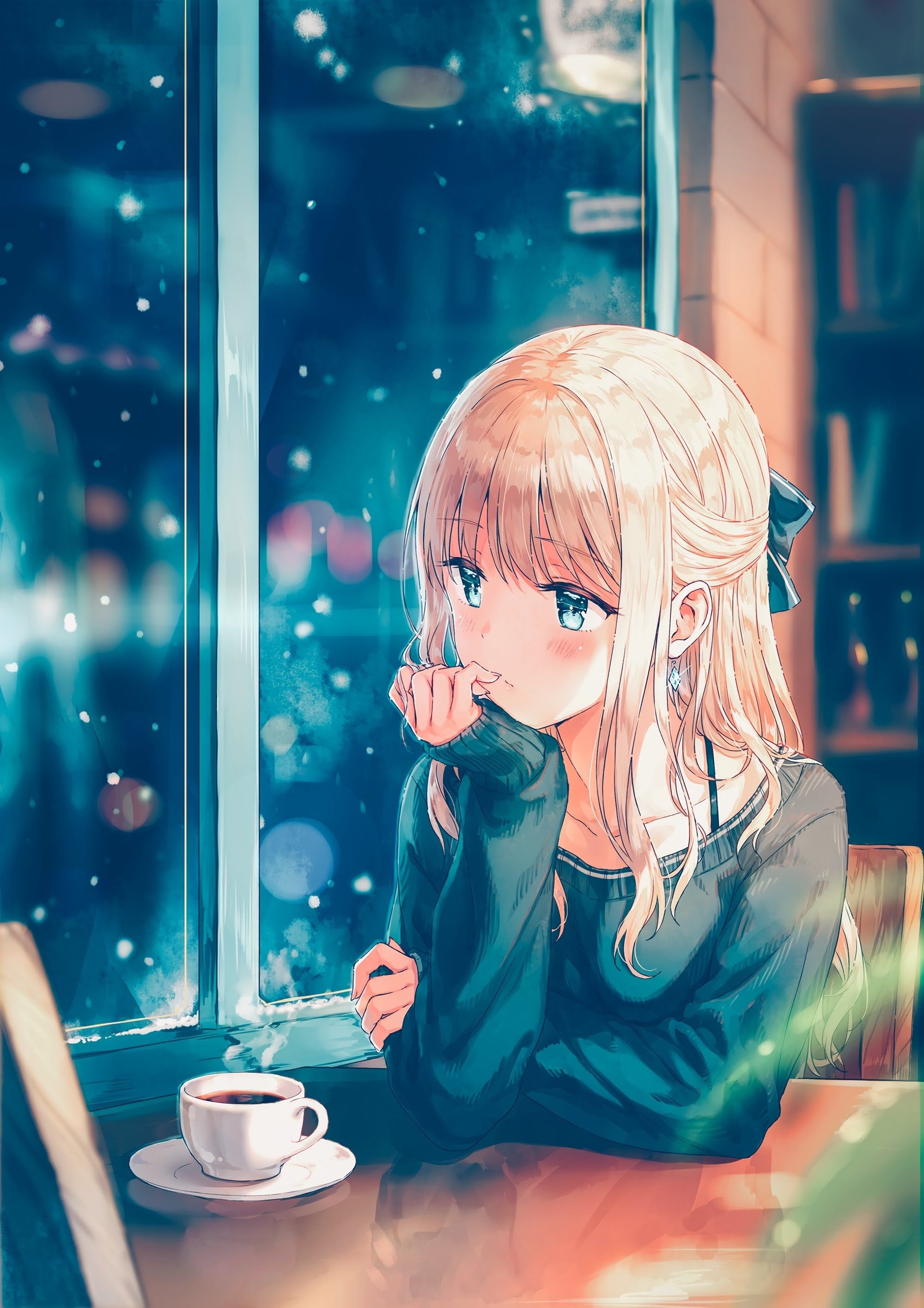 2000x2830 cofee. Cute girl wallpaper, Anime, Anime wallpaper, Phone