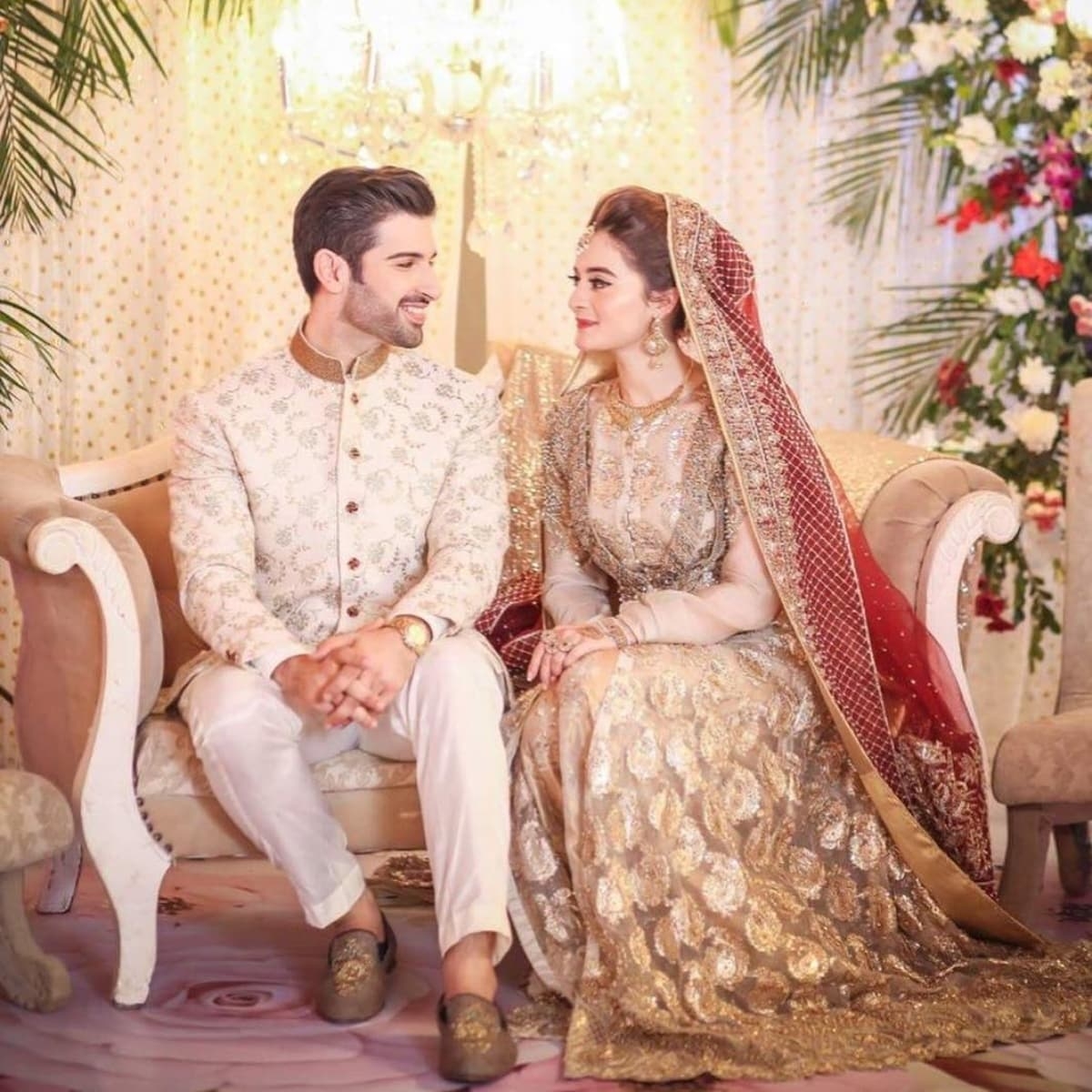 1200x1200 Actors Aiman Khan and Muneeb Butt tie the knot, Phone