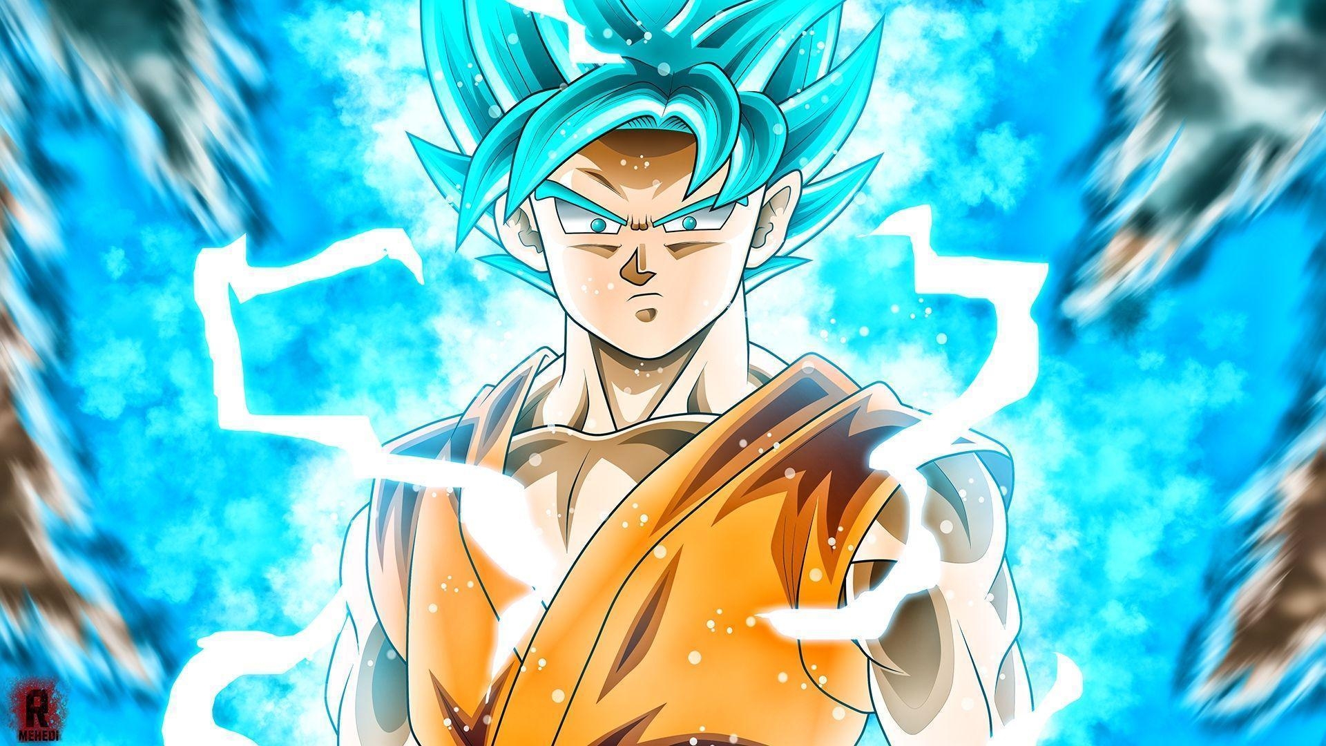 1920x1080 Super Saiyan Blue. Dragon Ball Wallpaper, Desktop