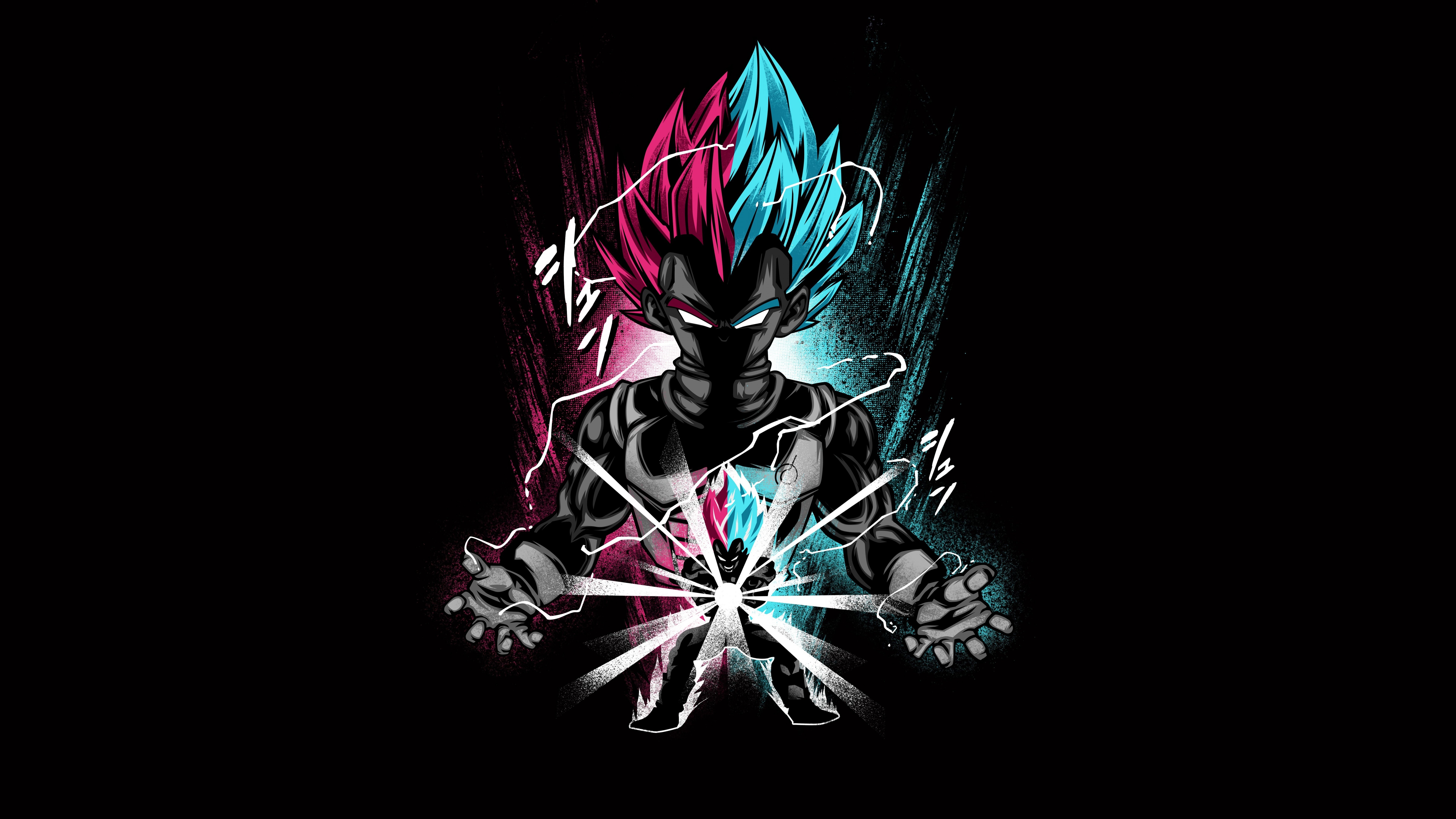 7680x4320 Vegeta Wallpaper 4K, Dragon Ball Z, Desktop