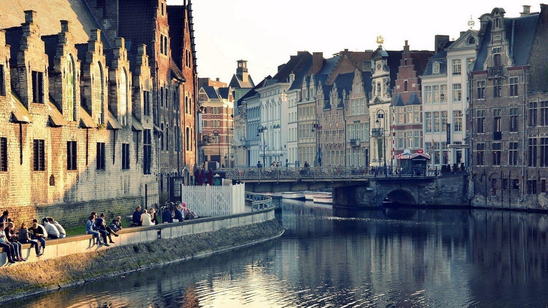 1920x1080 Bruges HD Wallpaper, Desktop