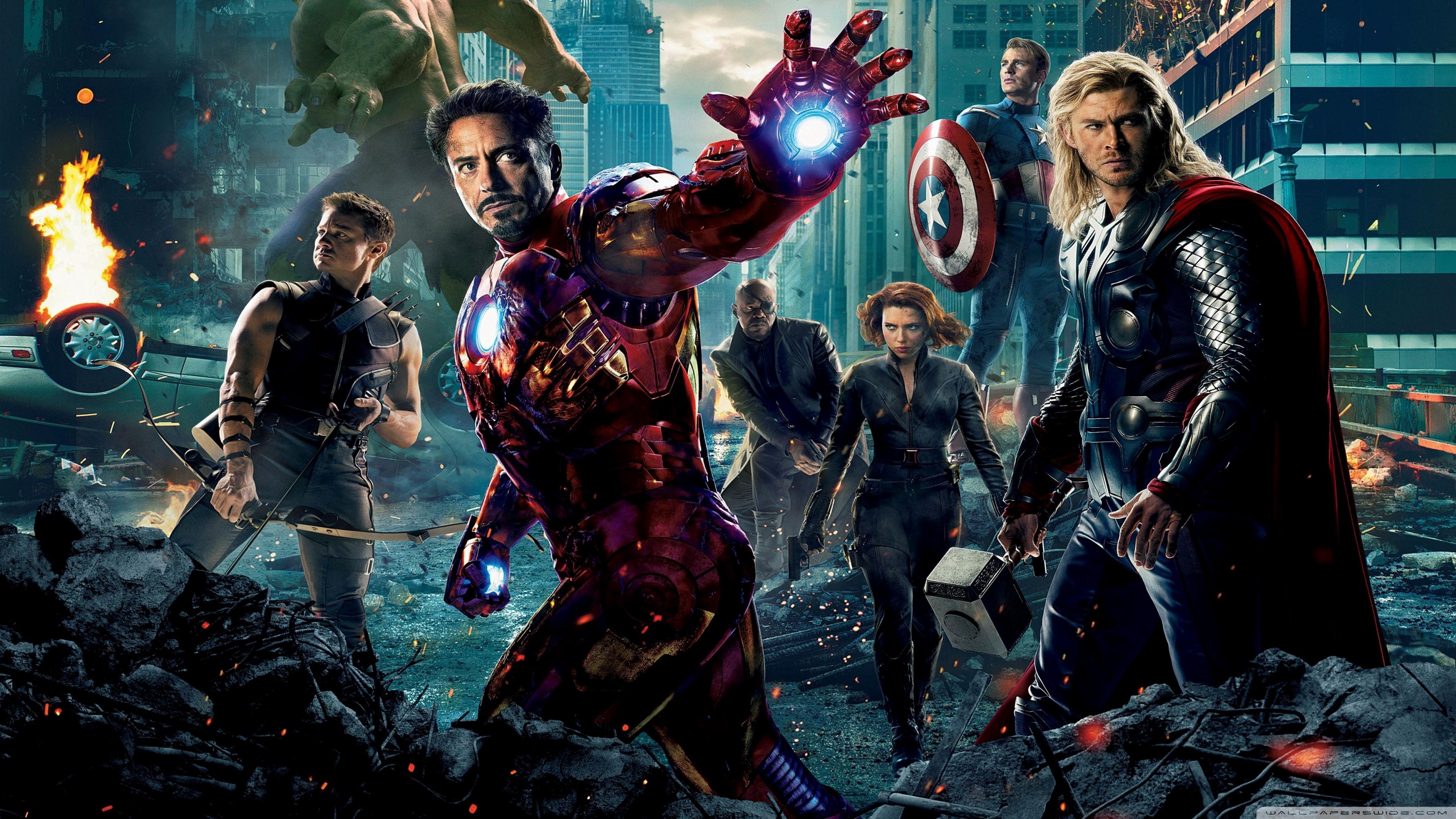 3840x2160 Ultra HD Avengers Laptop Wallpaper, Desktop