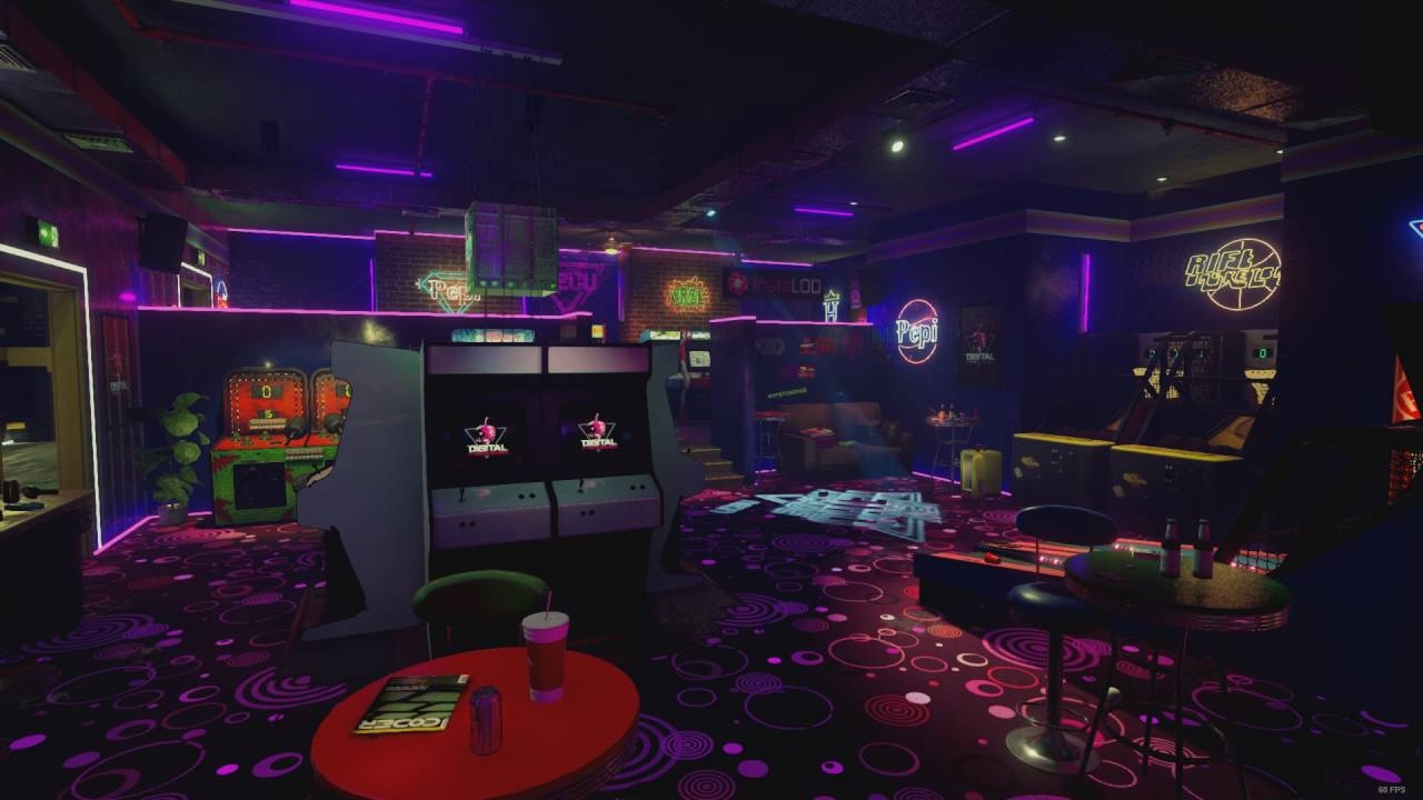 1280x720 Video Wallpaper: New Retro Arcade: Neon Ambiance, Desktop