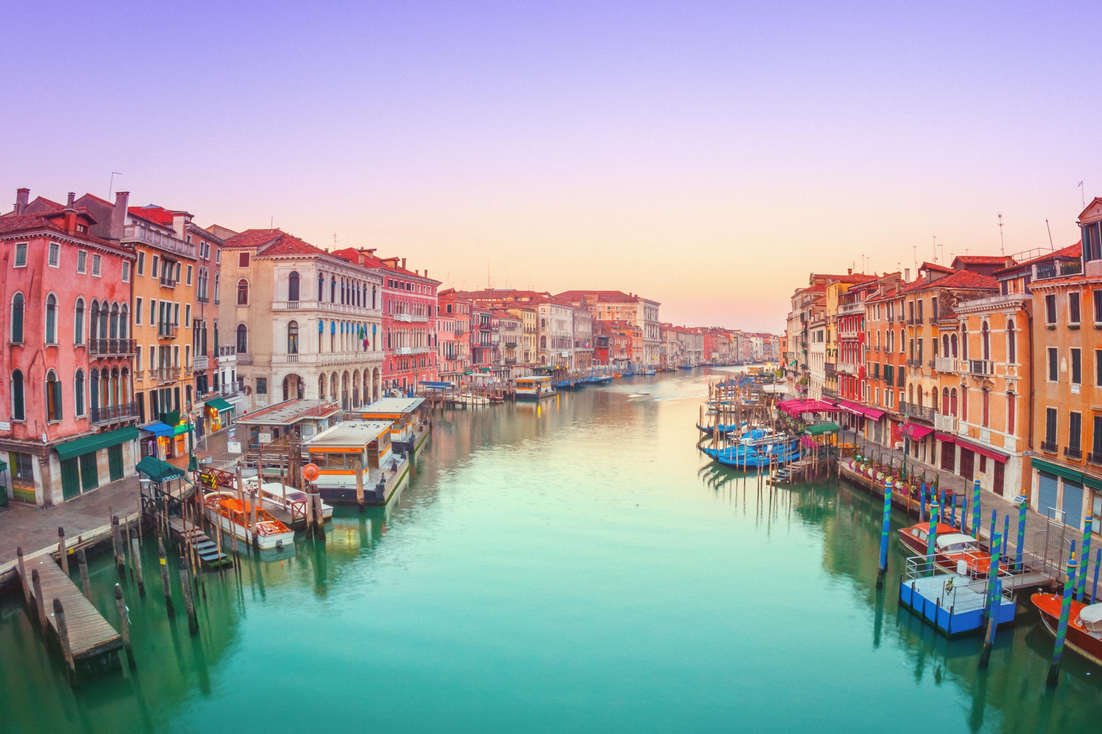 3800x2530 Grand Canal Image, Canal, Colorful, Grand, Hd, Sky, Stunning, World, Desktop