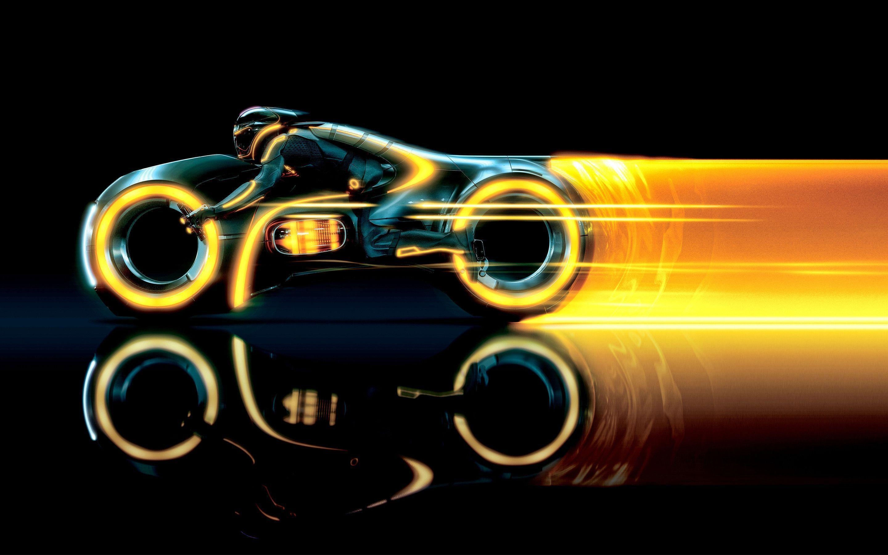 2880x1800 Tron Legacy Lightcycle Wallpaper, Desktop