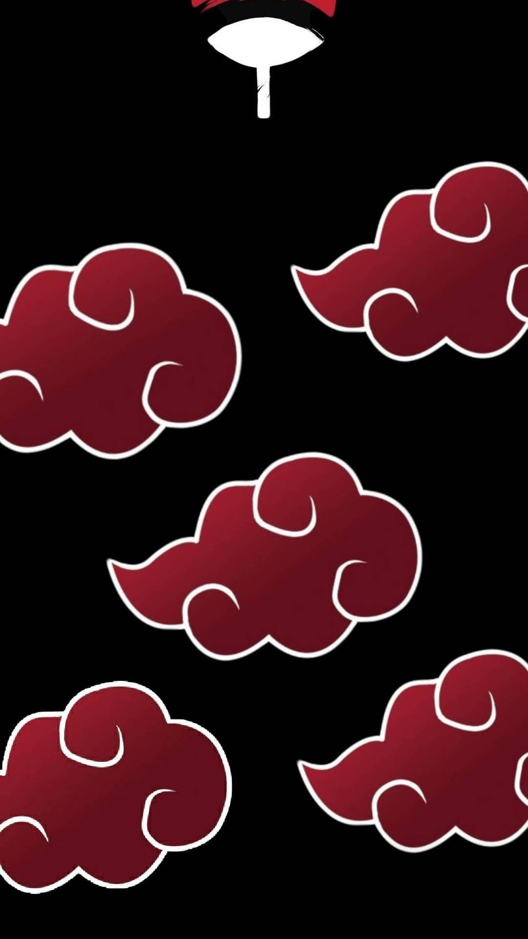 1080x1920 Download Uchiha Symbol Akatsuki Cloud iPhone Wallpaper, Phone