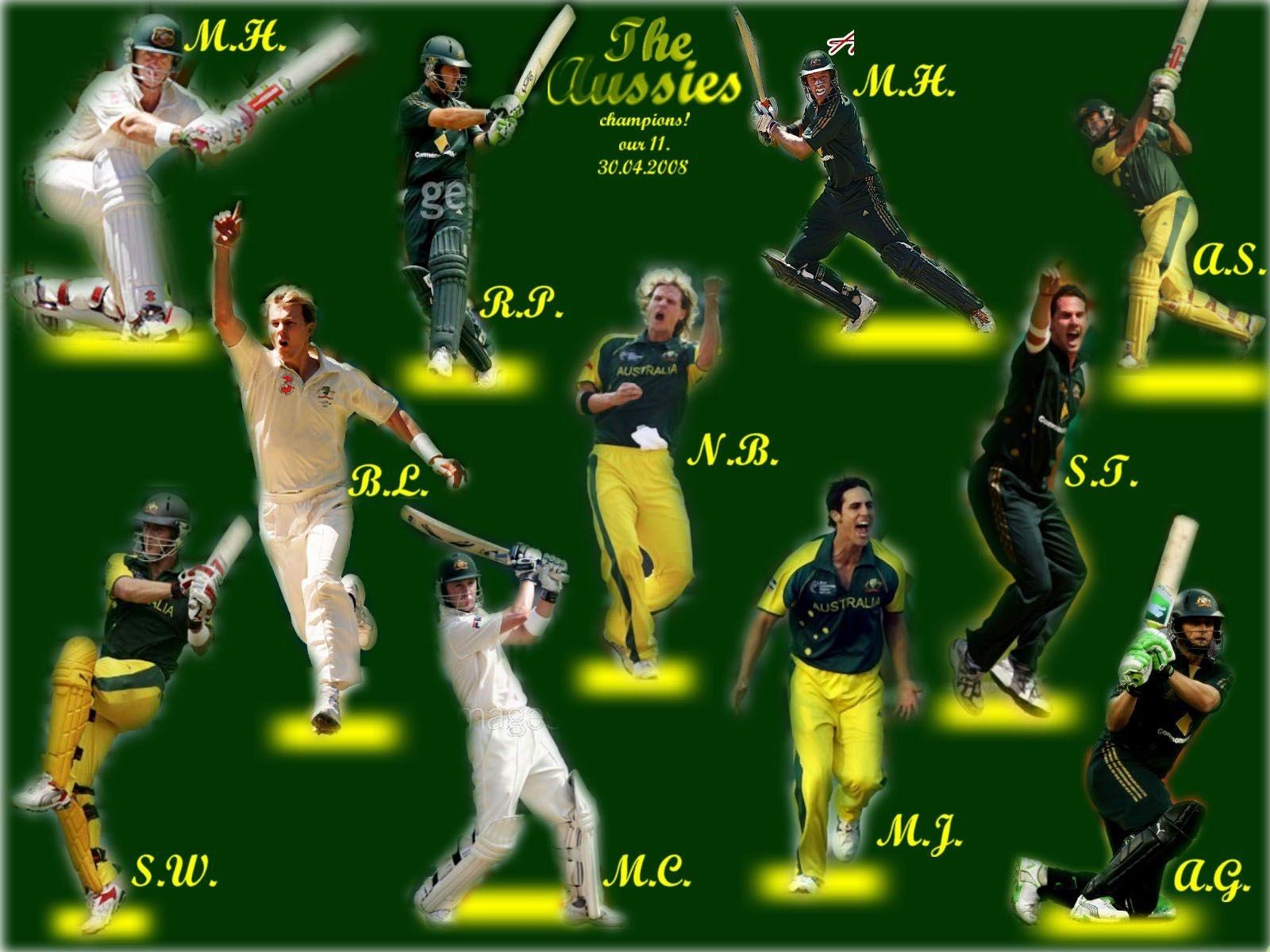 1600x1200 Australia Cricket Team Wallpaper, Desktop