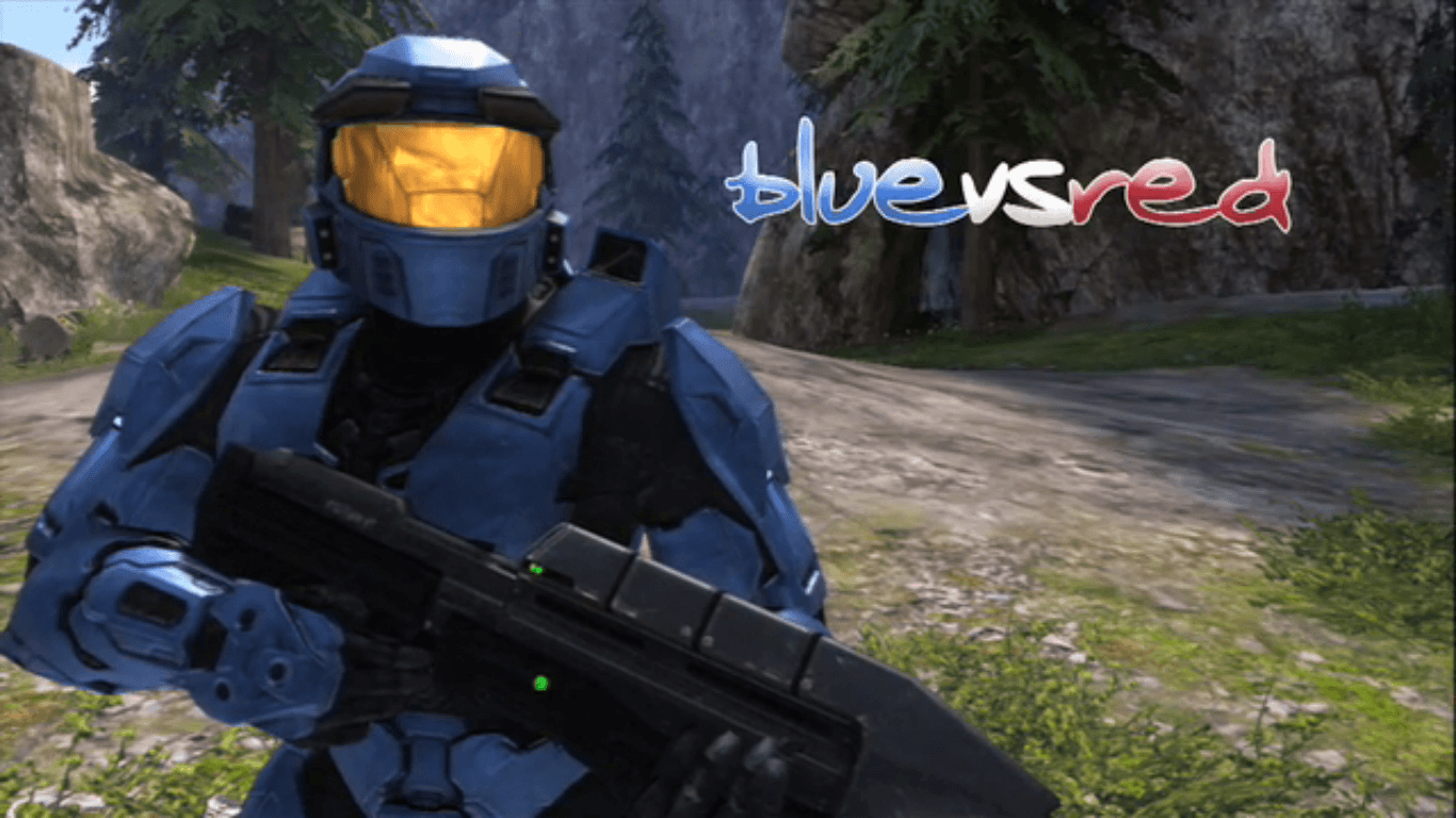 1370x770 Wallpaper For > Red Vs Blue Caboose Wallpaper, Desktop