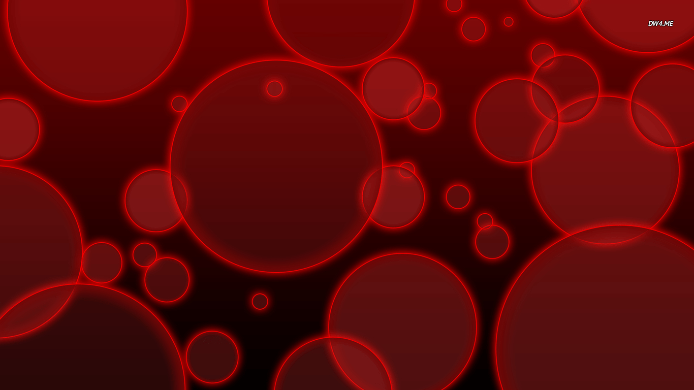 1370x770 Red Abstract Wallpaper, Desktop