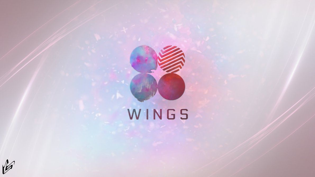 1200x670 New BTS Logo Wallpaper Free New BTS Logo Background - Bts wings wallpaper, Bts wings album, Bts wings, Desktop