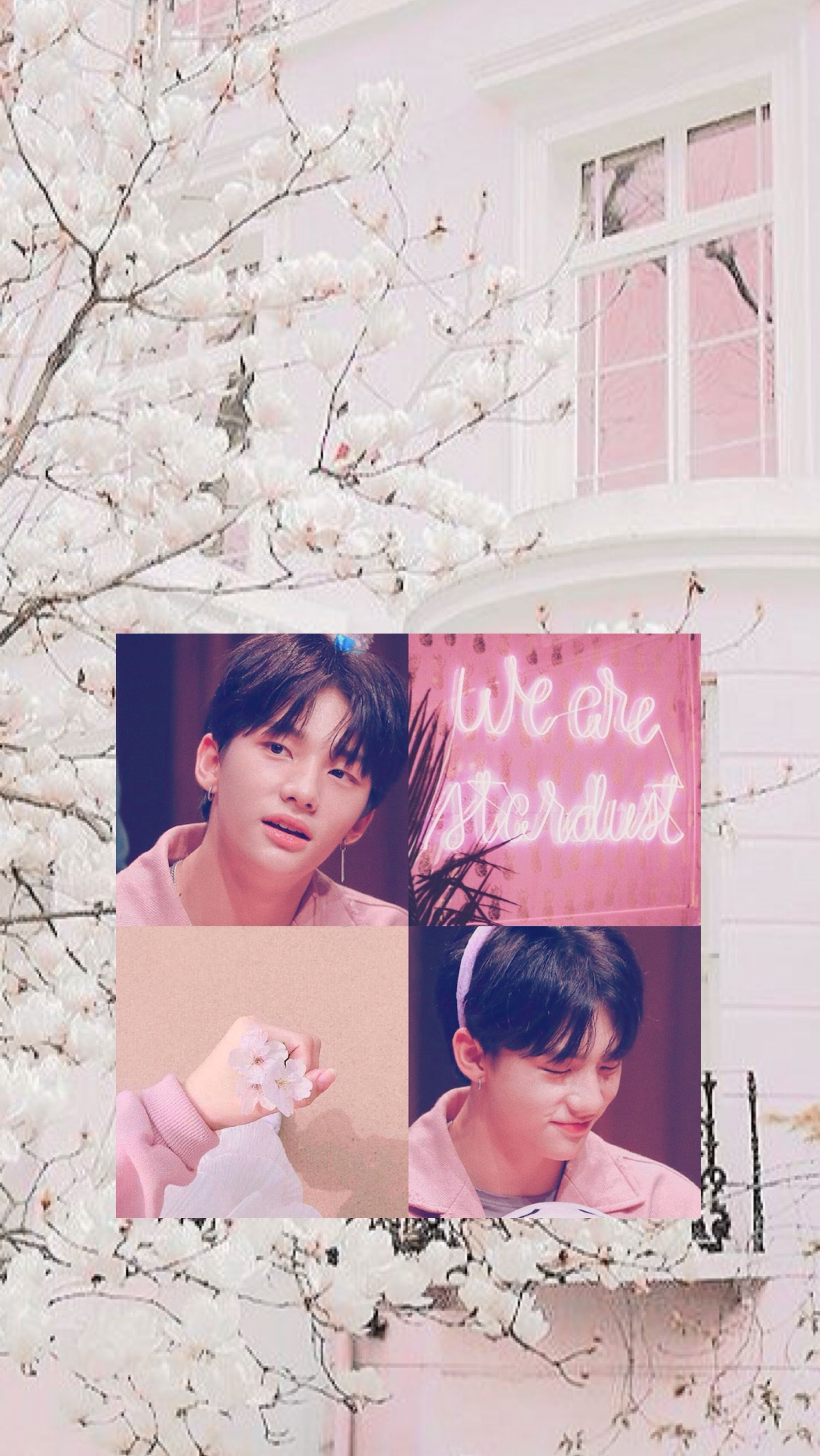 2050x3640 Stray Kids Hyunjin wallpaper pink. Nct, Kim, Monsta x, Phone