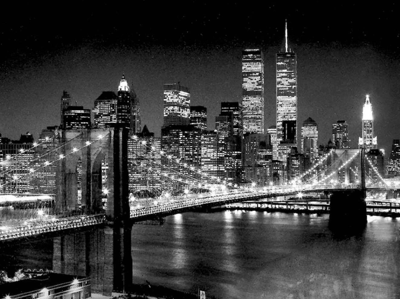 1330x990 Brooklyn Bridge Black And White Wallpaper HD 23394, Desktop