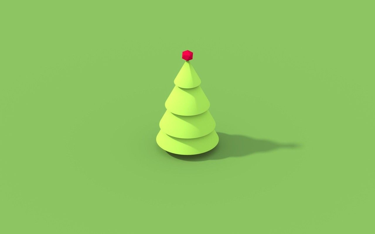 1280x800 Christmas tree, merry christmas, minimalistic wallpaper. Christmas tree, merry christmas, minimalistic stock phot, Desktop